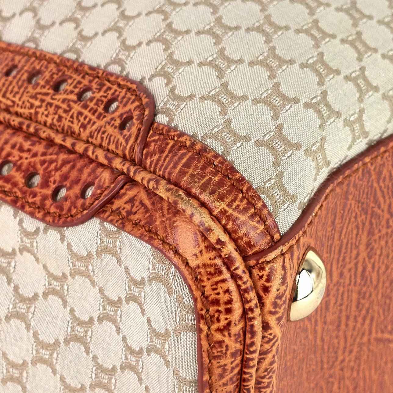 Macadam Quilted Canvas Tote Bag