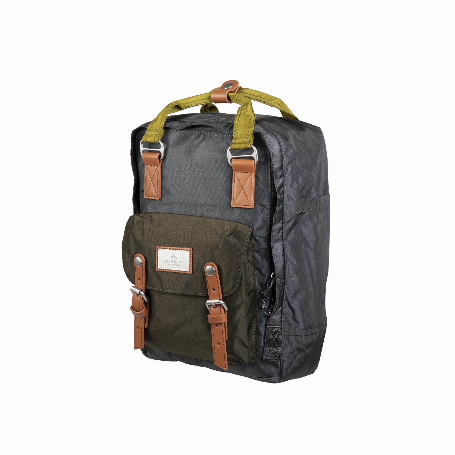 Macaroon Glossy Blocking Series Backpack