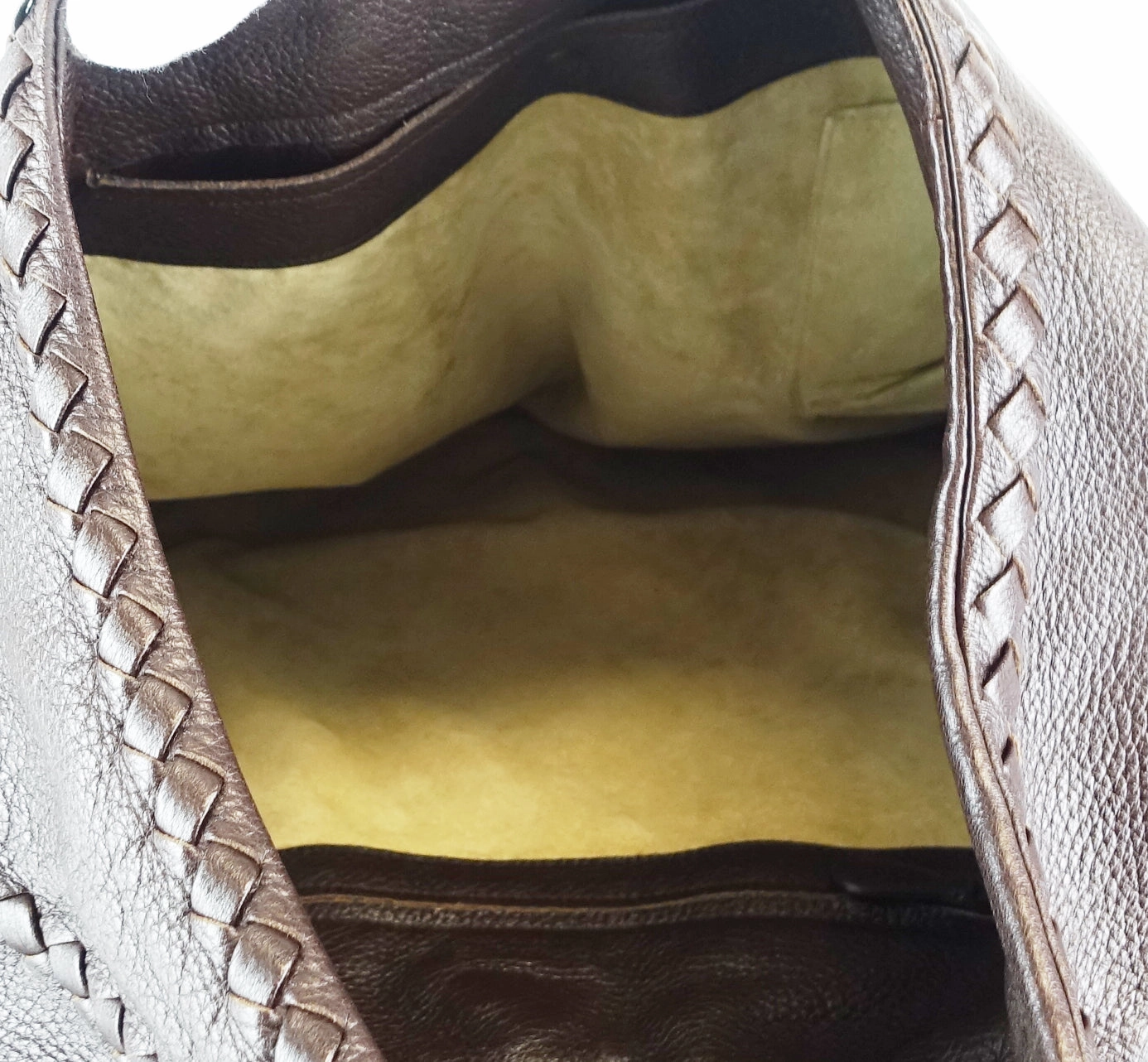 Mallow Cervo Leather Hobo Bag