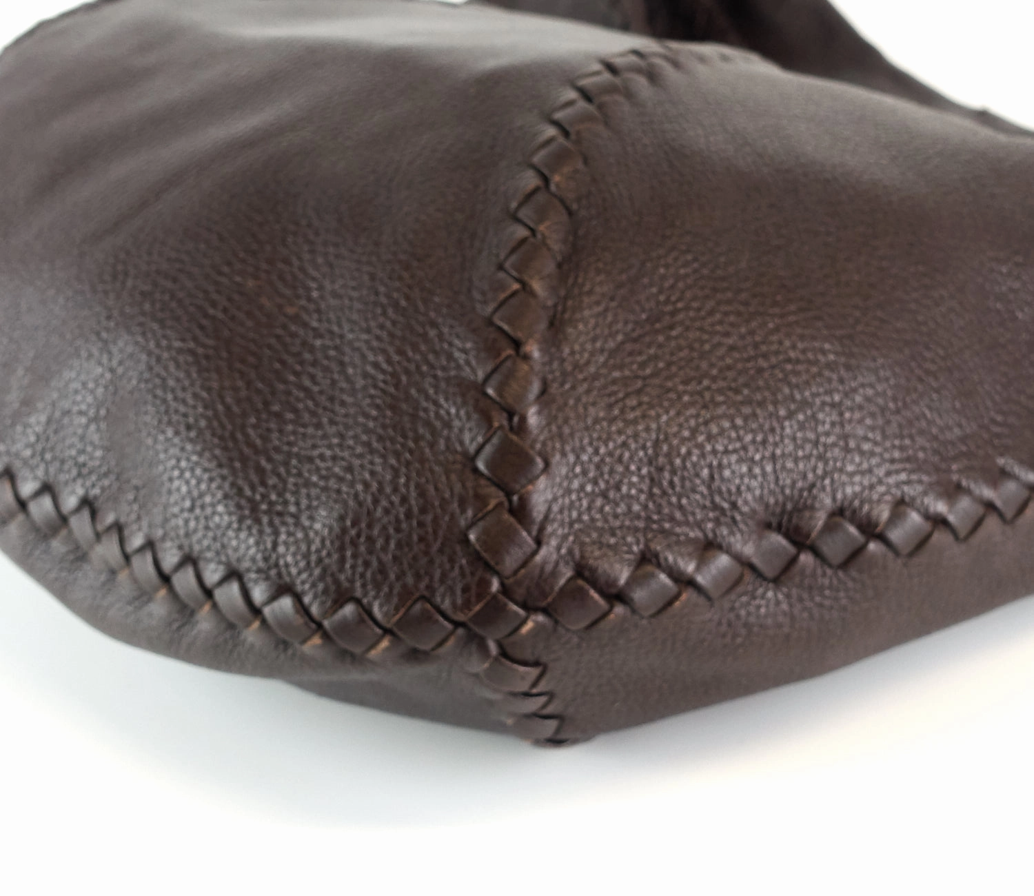 Mallow Cervo Leather Hobo Bag