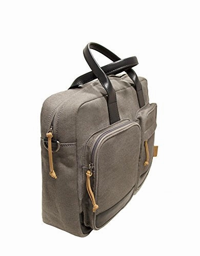 Mancini Leather Goods Single Compartment Briefcase for 15.6" Laptop (Olive