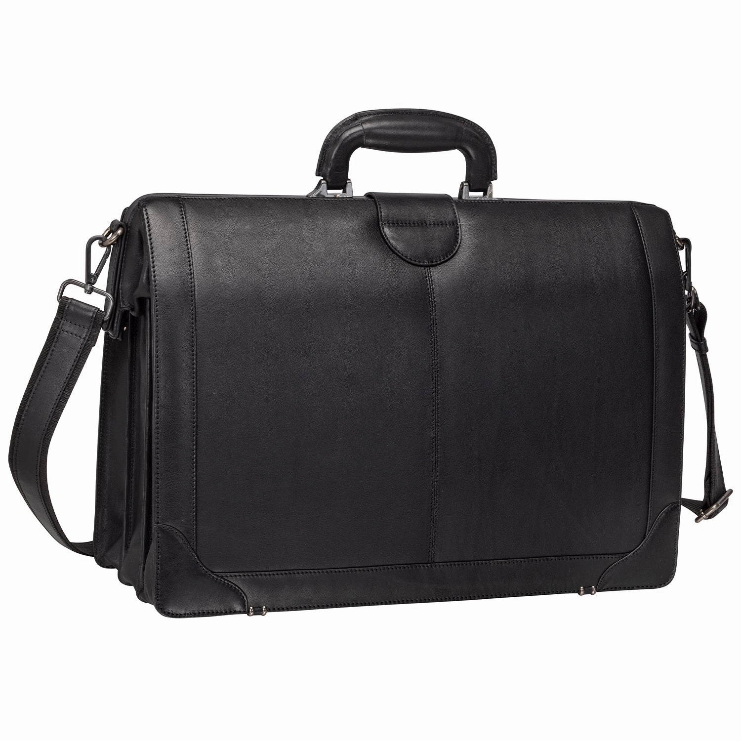 Mancini MILAN Luxurious Litigator Briefcase Pocket for 17.3 Laptop