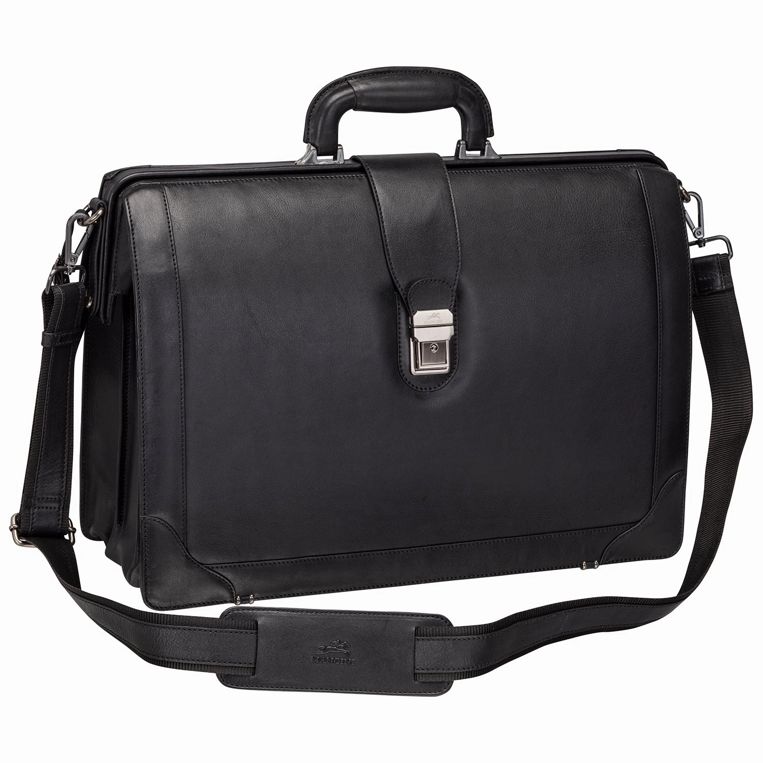 Mancini MILAN Luxurious Litigator Briefcase Pocket for 17.3 Laptop