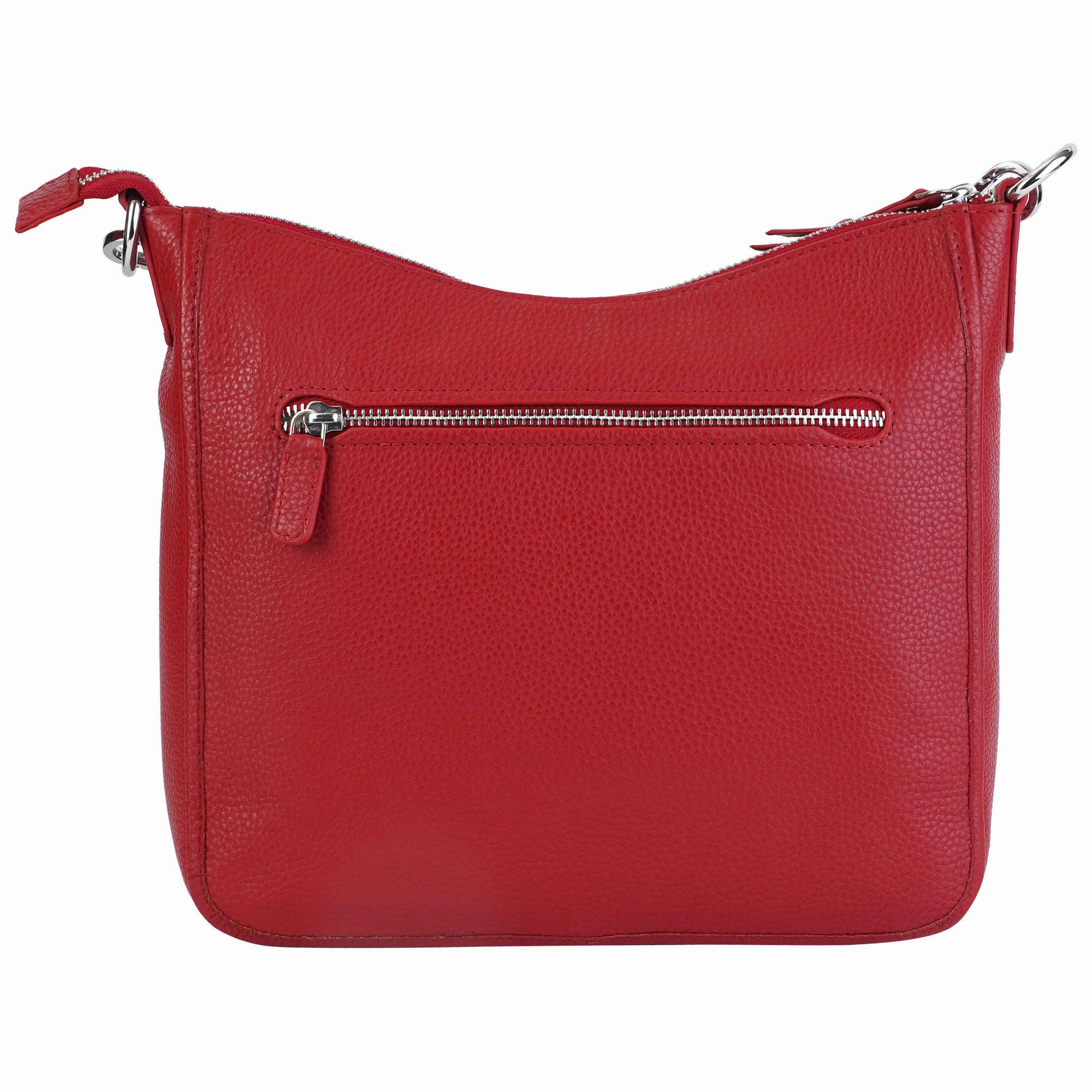 Mancini Pebbled Elizabeth Crossbody Handbag
