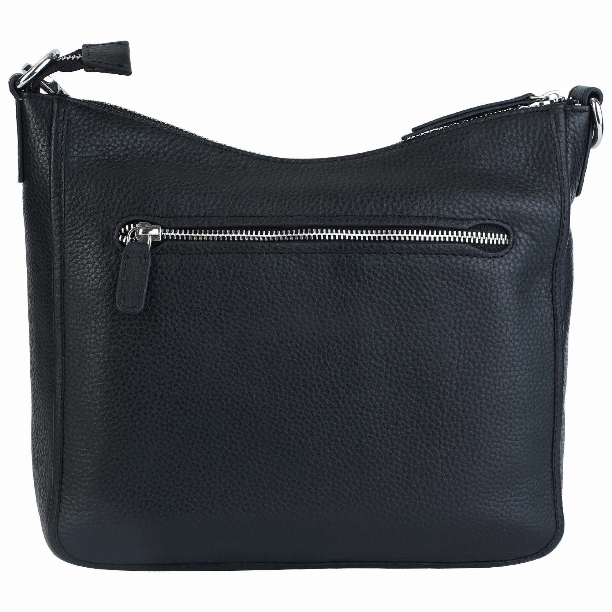 Mancini Pebbled Elizabeth Crossbody Handbag