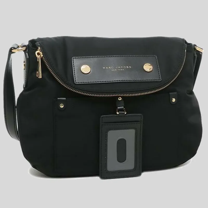 MARC JACOBS Preppy Natasha Nylon Crossbody Black M0014625