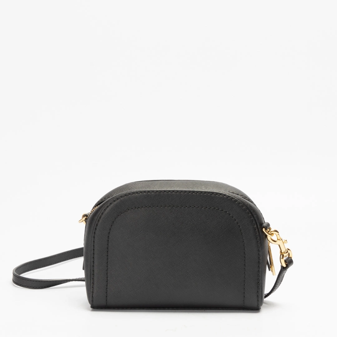 Marc Jacobs Black Saffiano Leather Crossbody Bag