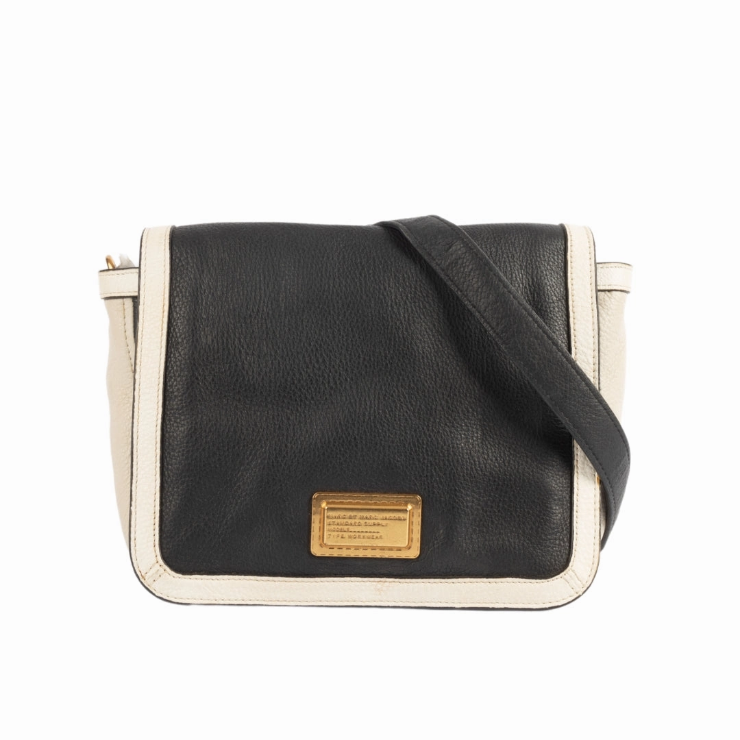 Marc Jacobs Leather Flap Crossbody Bag