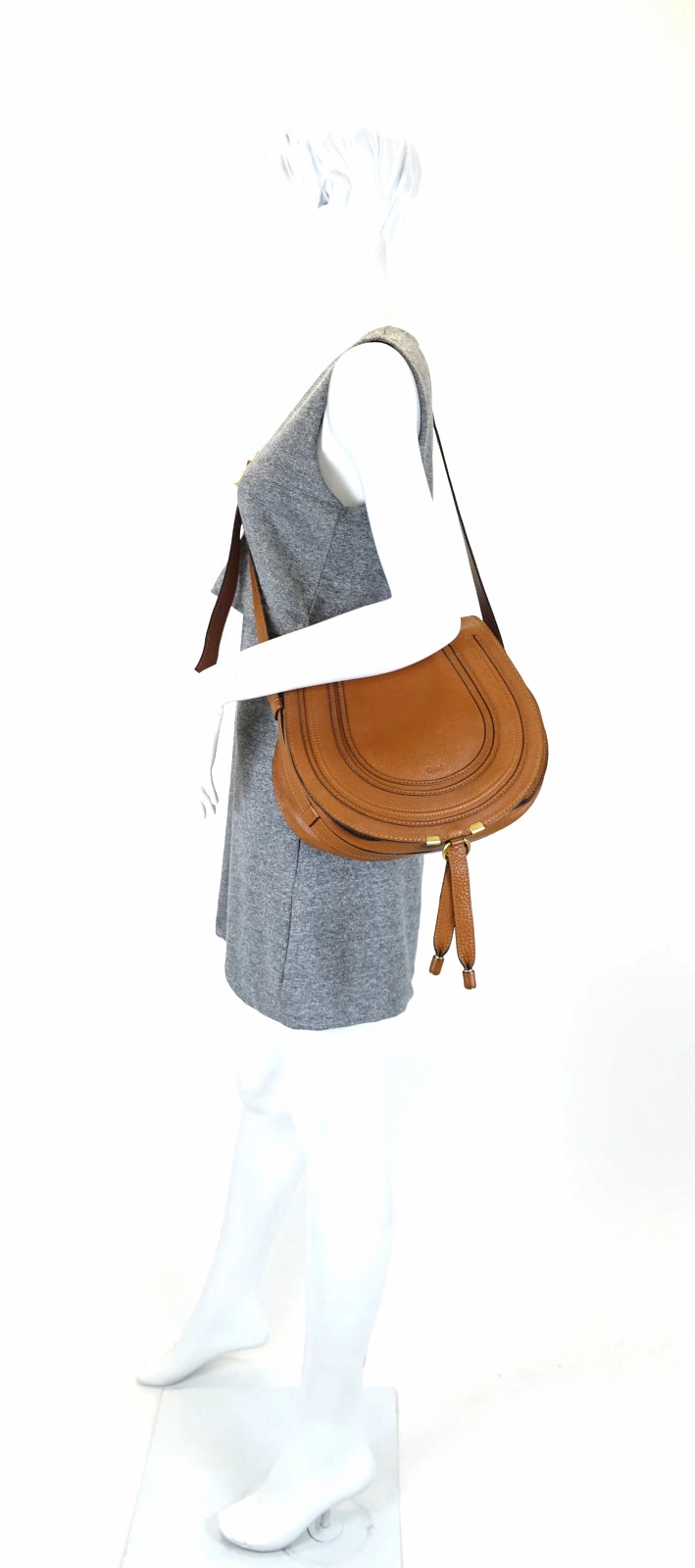 Marcie Calf Leather Medium Bag