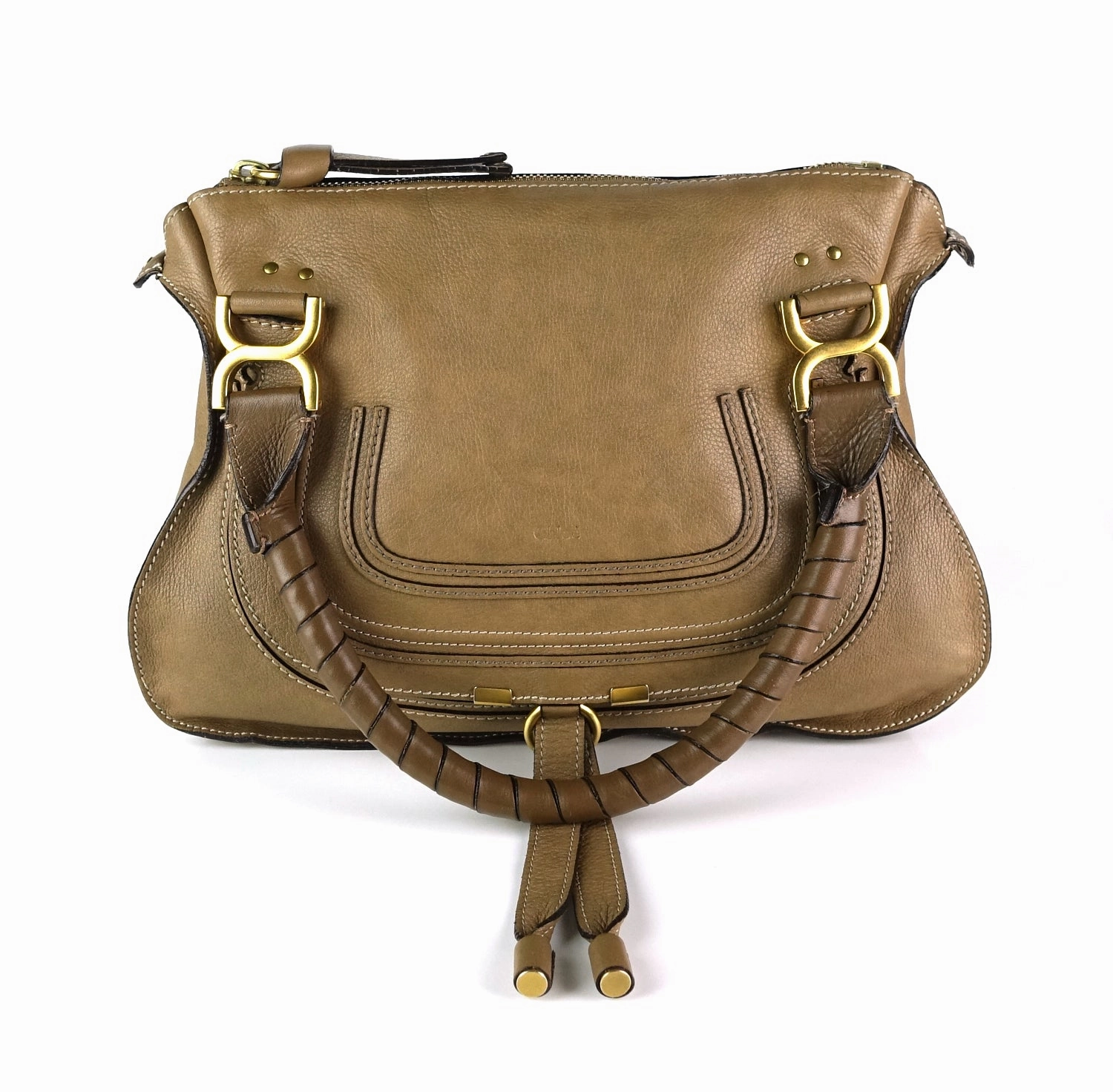 Marcie Calf Leather Medium Bag