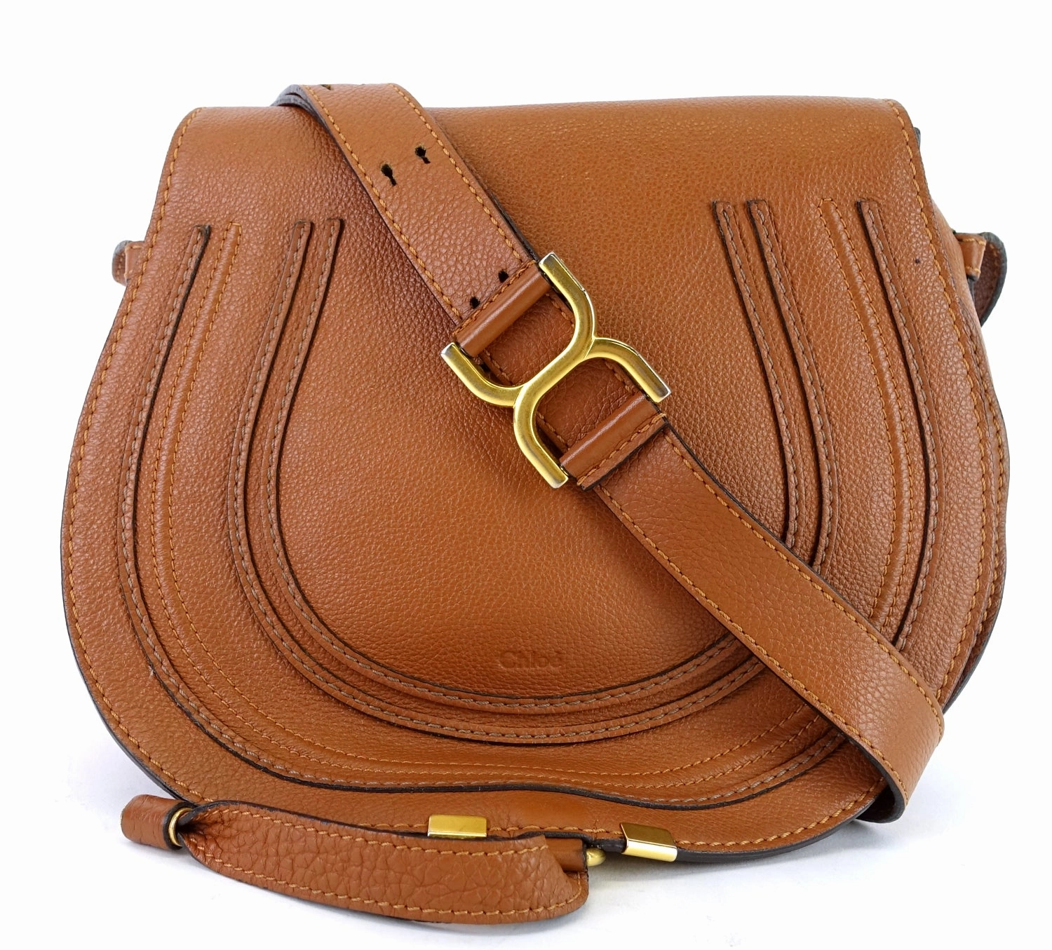 Marcie Calf Leather Medium Bag