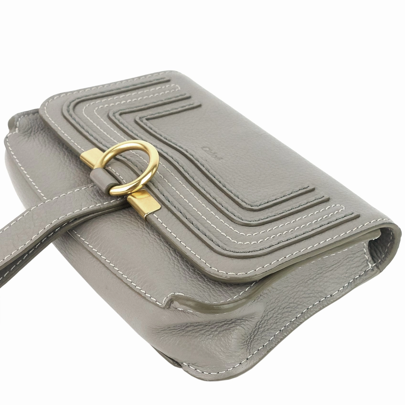 Marcie Calfskin Leather Belt Bag