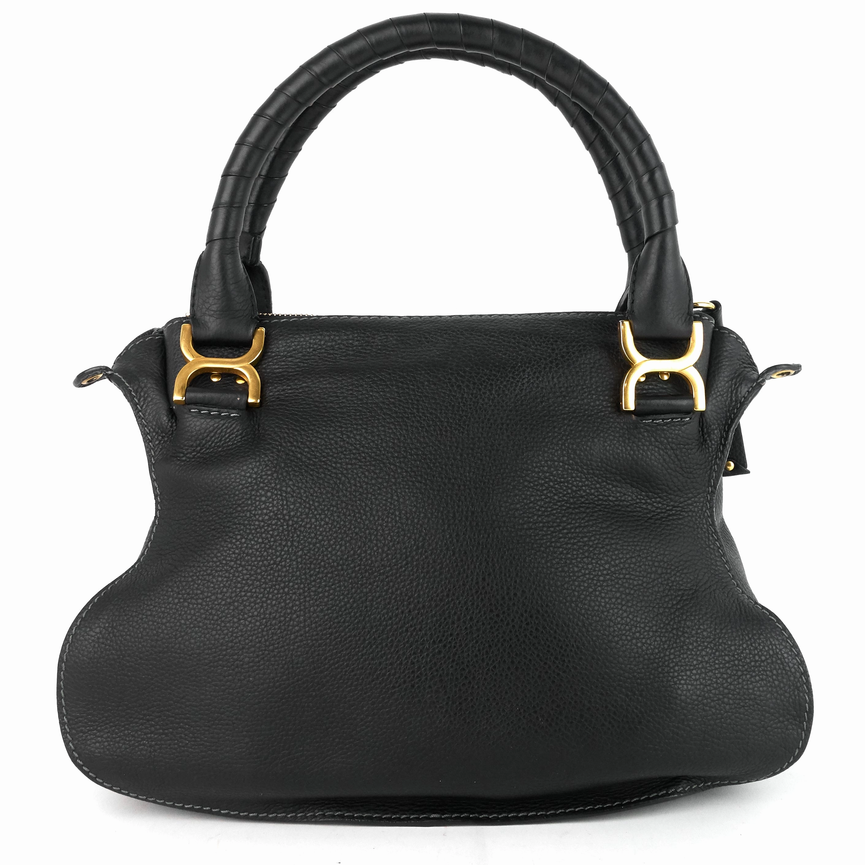 Marcie Calfskin Leather Handbag