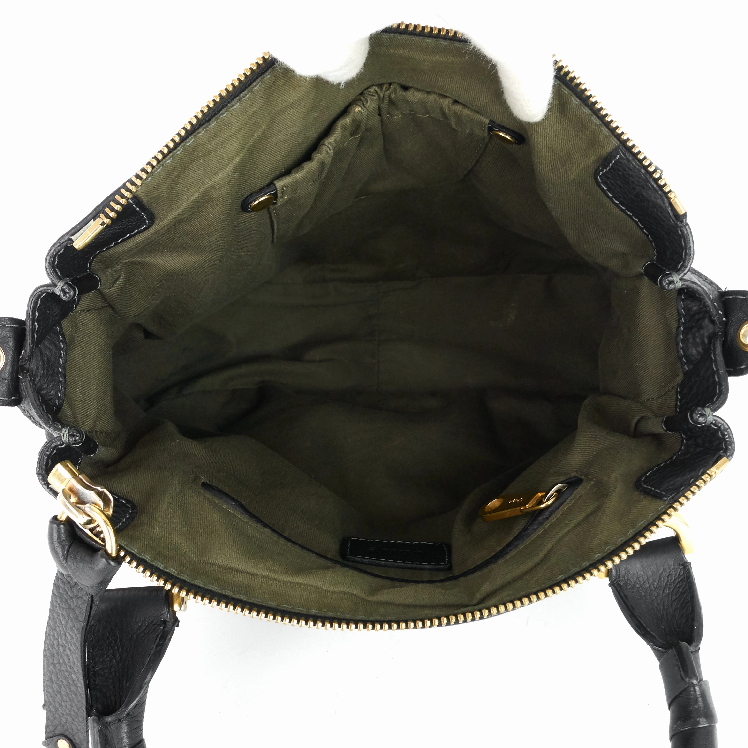 Marcie Calfskin Leather Handbag