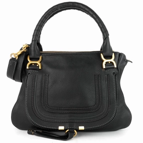 Marcie Calfskin Leather Handbag