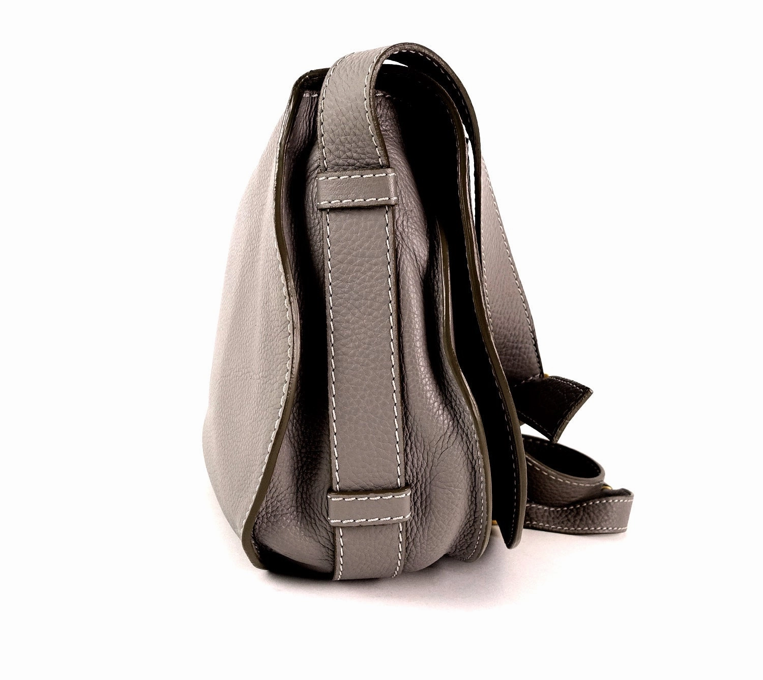Marcie Calfskin Leather Medium Crossbody Bag