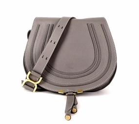 Marcie Calfskin Leather Medium Crossbody Bag