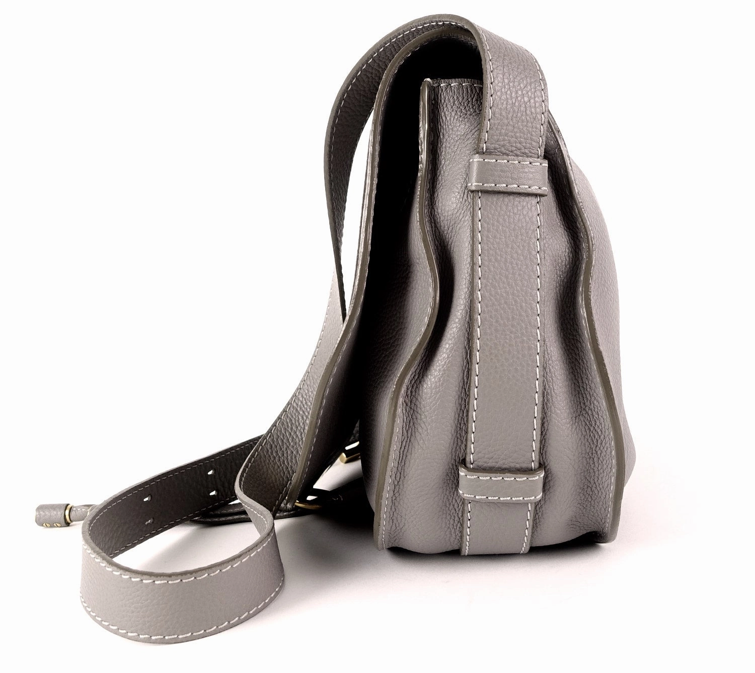 Marcie Calfskin Leather Medium Crossbody Bag