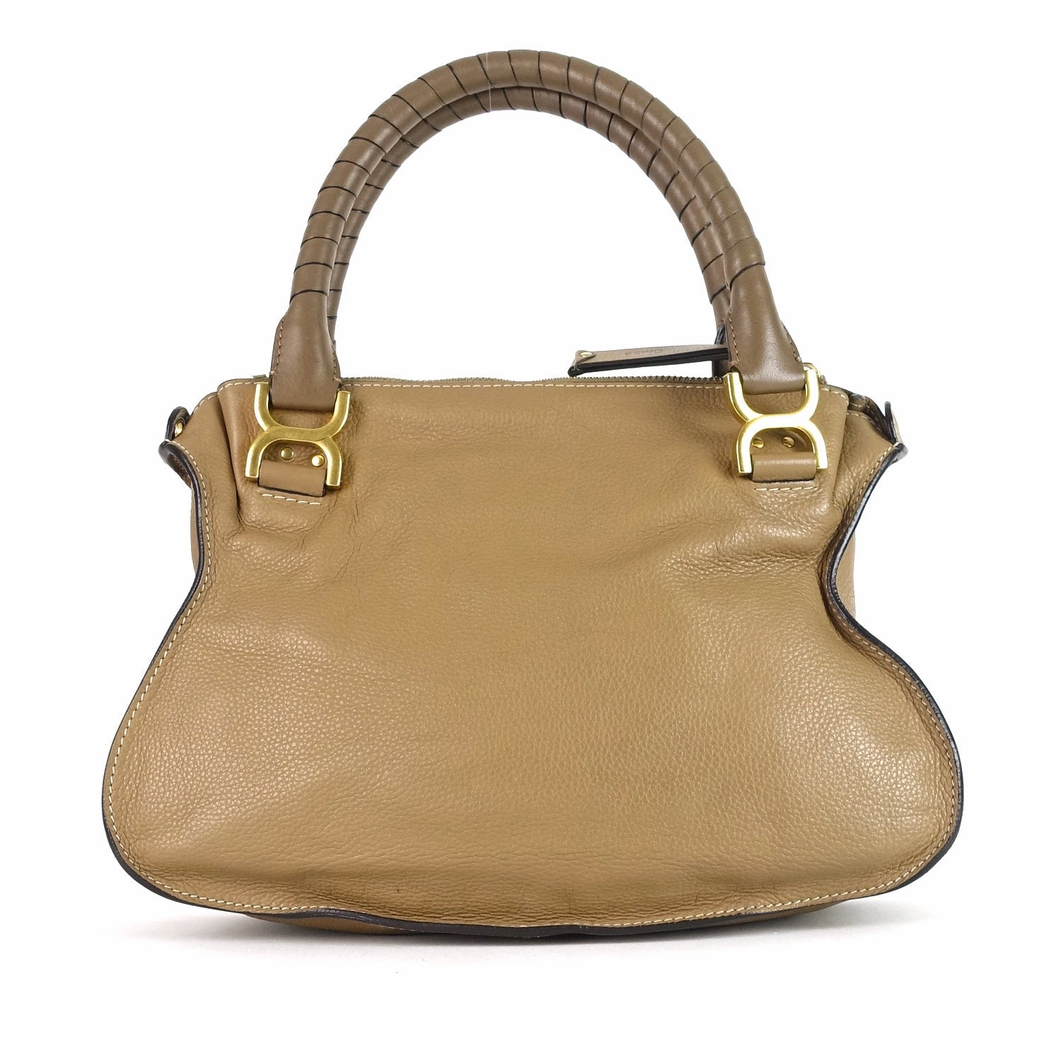 Marcie Calfskin Leather Medium Handbag
