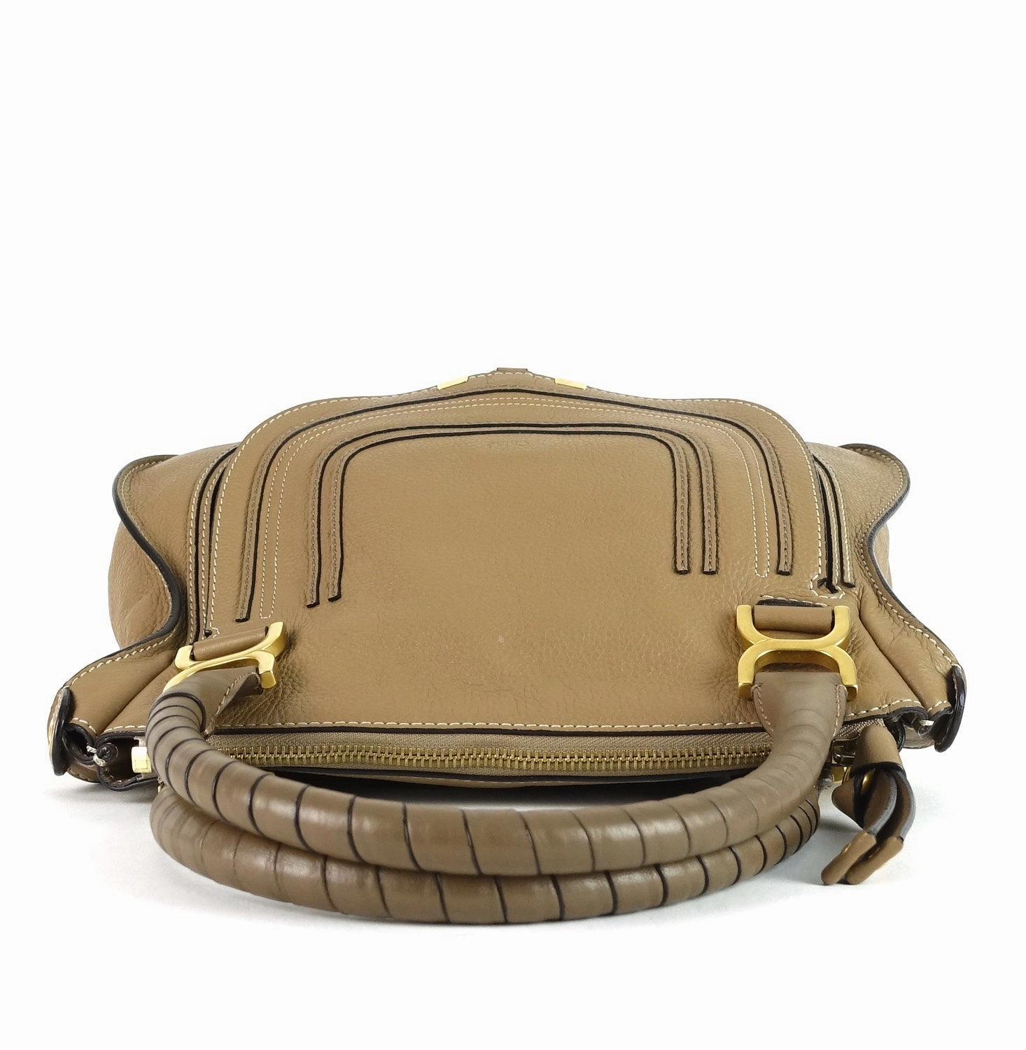 Marcie Calfskin Leather Medium Handbag