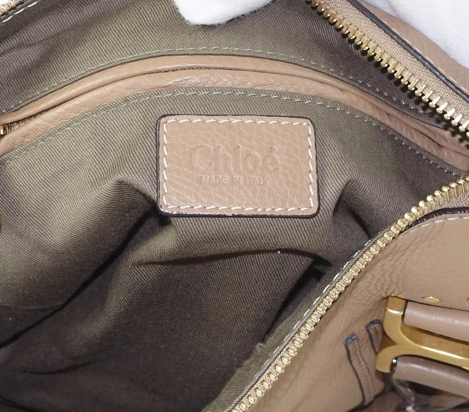 Marcie Calfskin Leather Medium Handbag