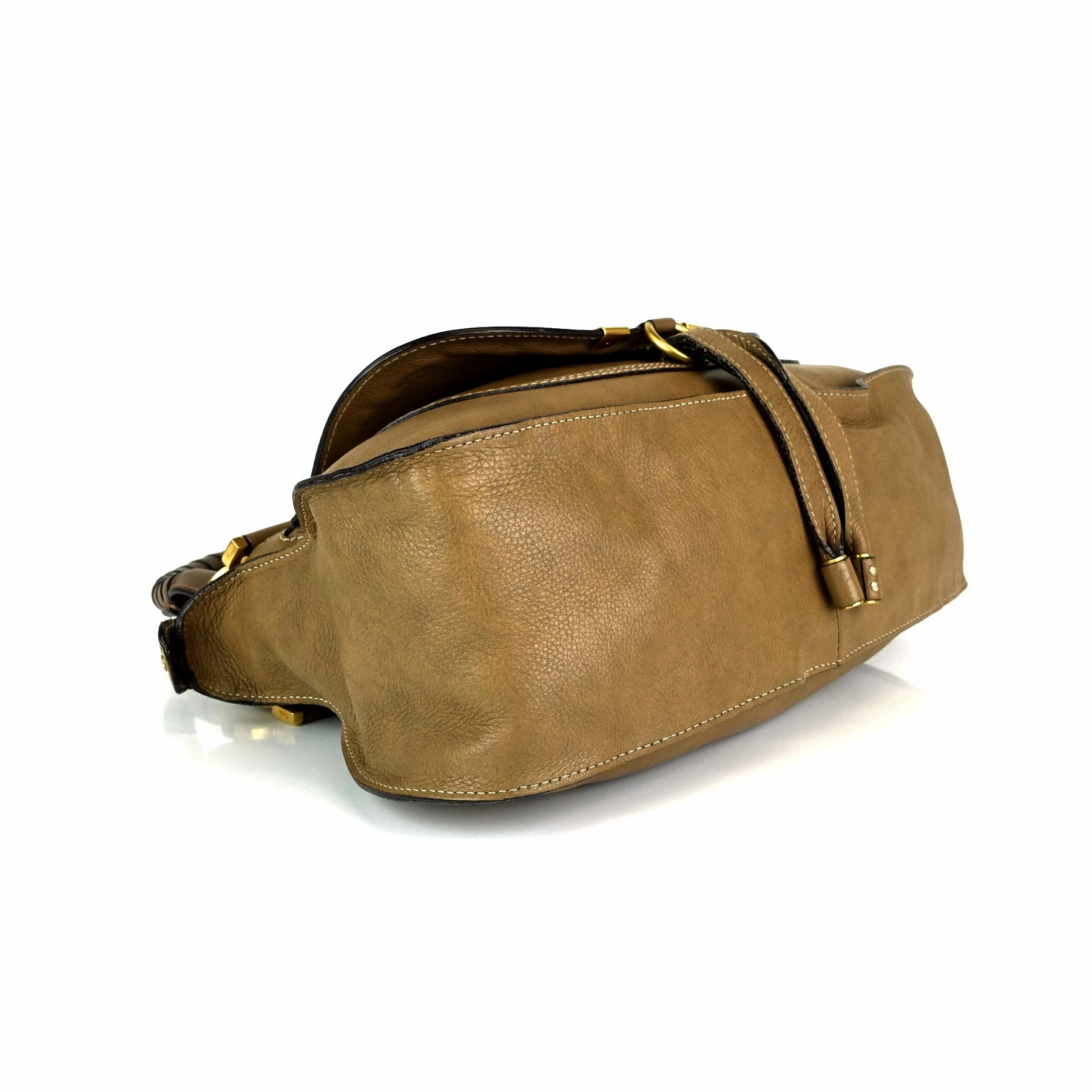 Marcie Calfskin Leather Medium Shoulder Bag