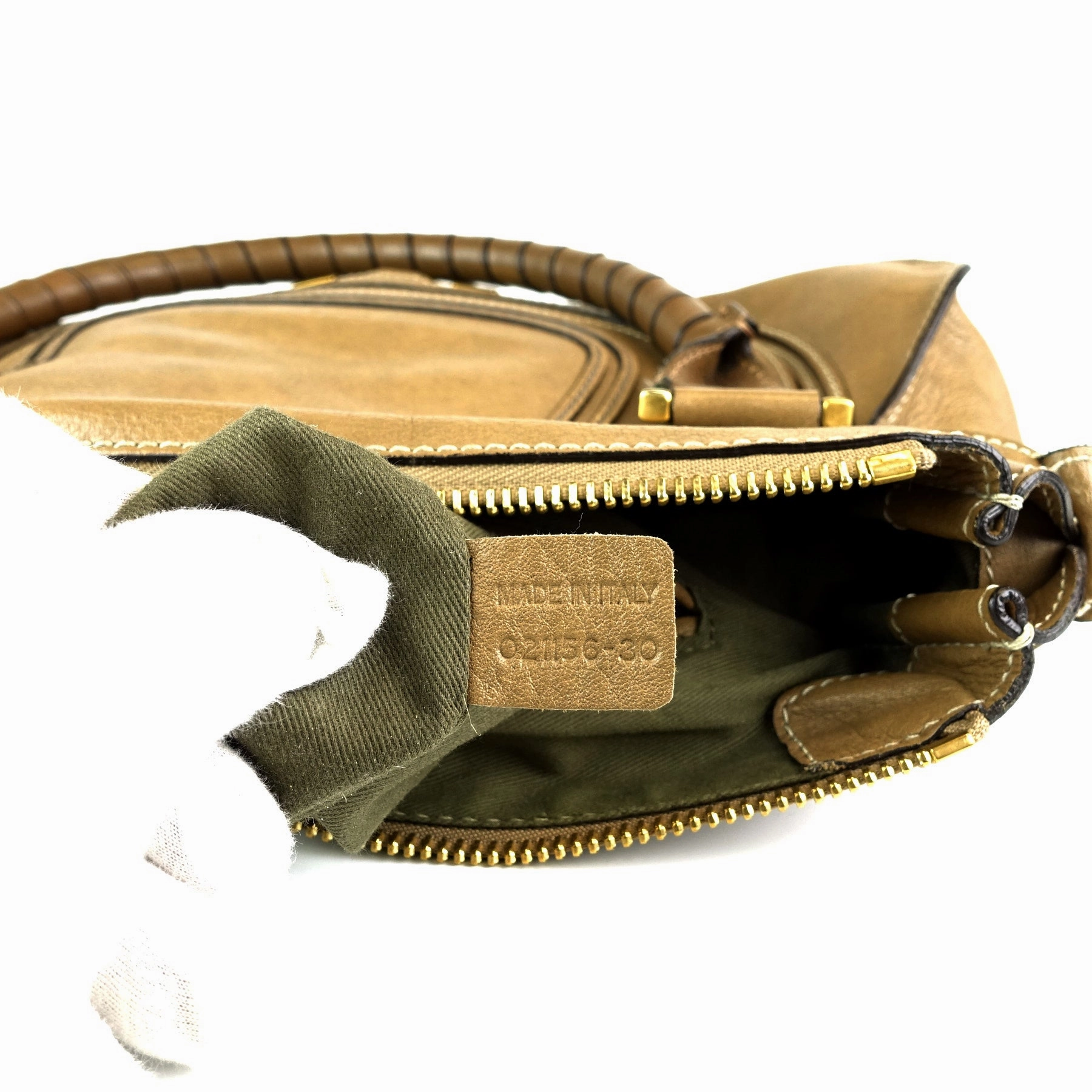 Marcie Calfskin Leather Medium Shoulder Bag