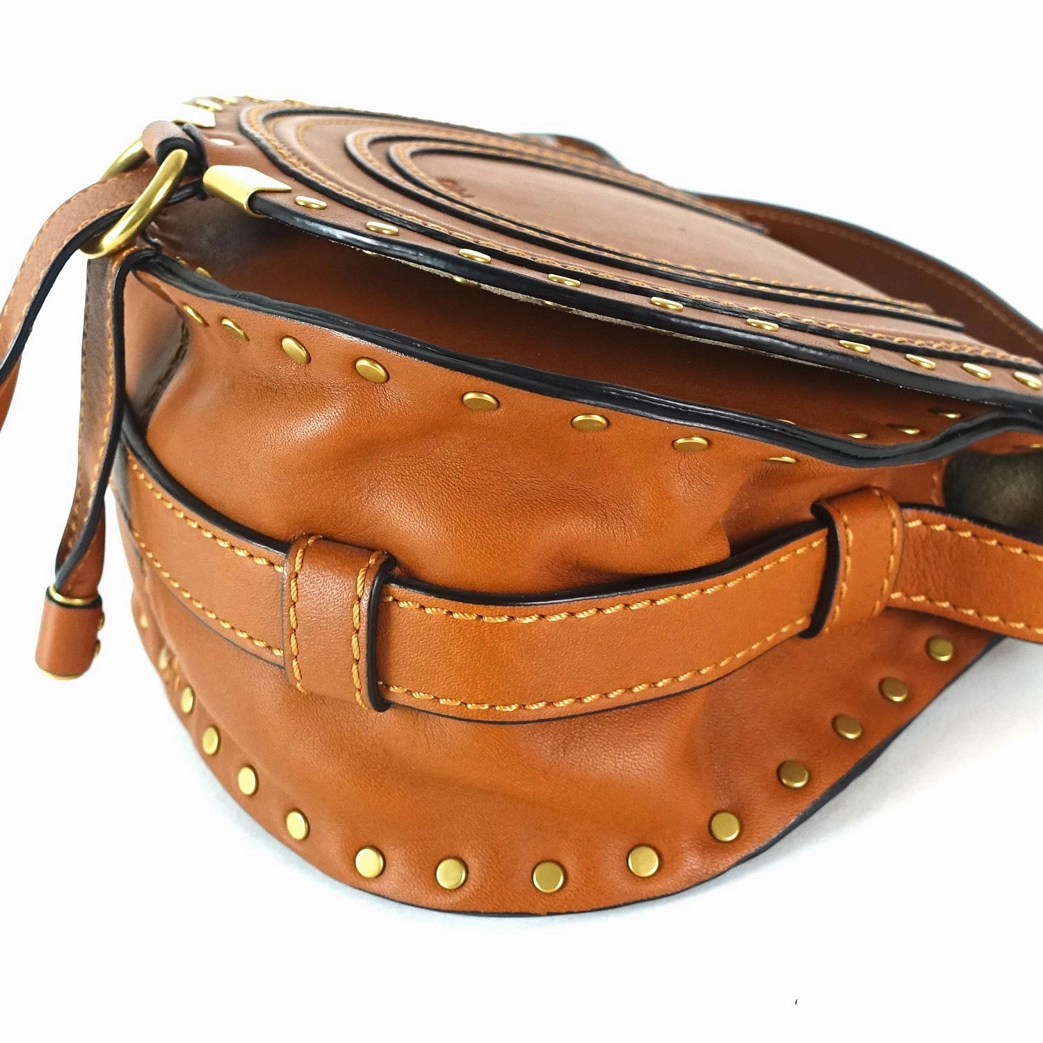 Marcie Calfskin Leather Small Crossbody Bag