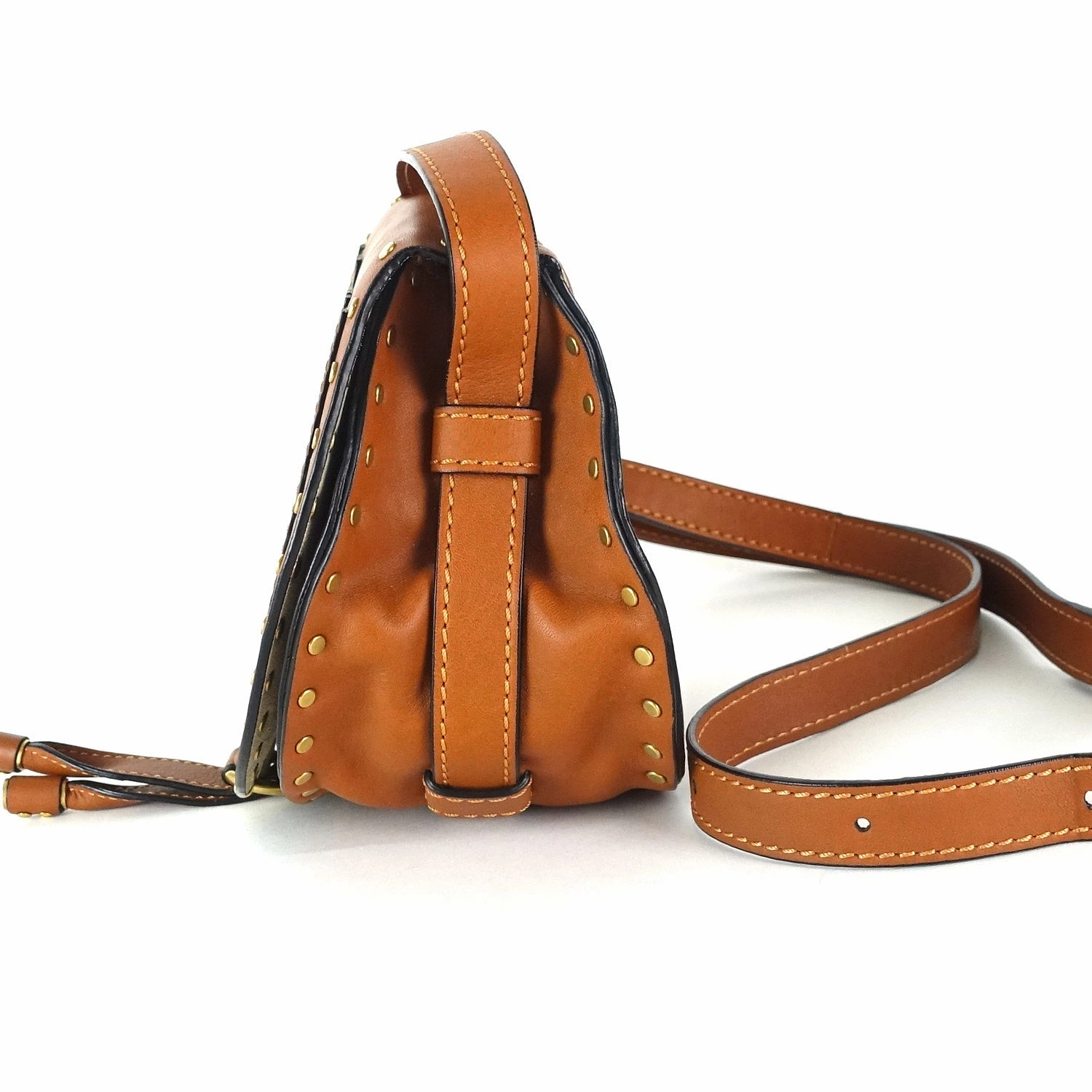 Marcie Calfskin Leather Small Crossbody Bag