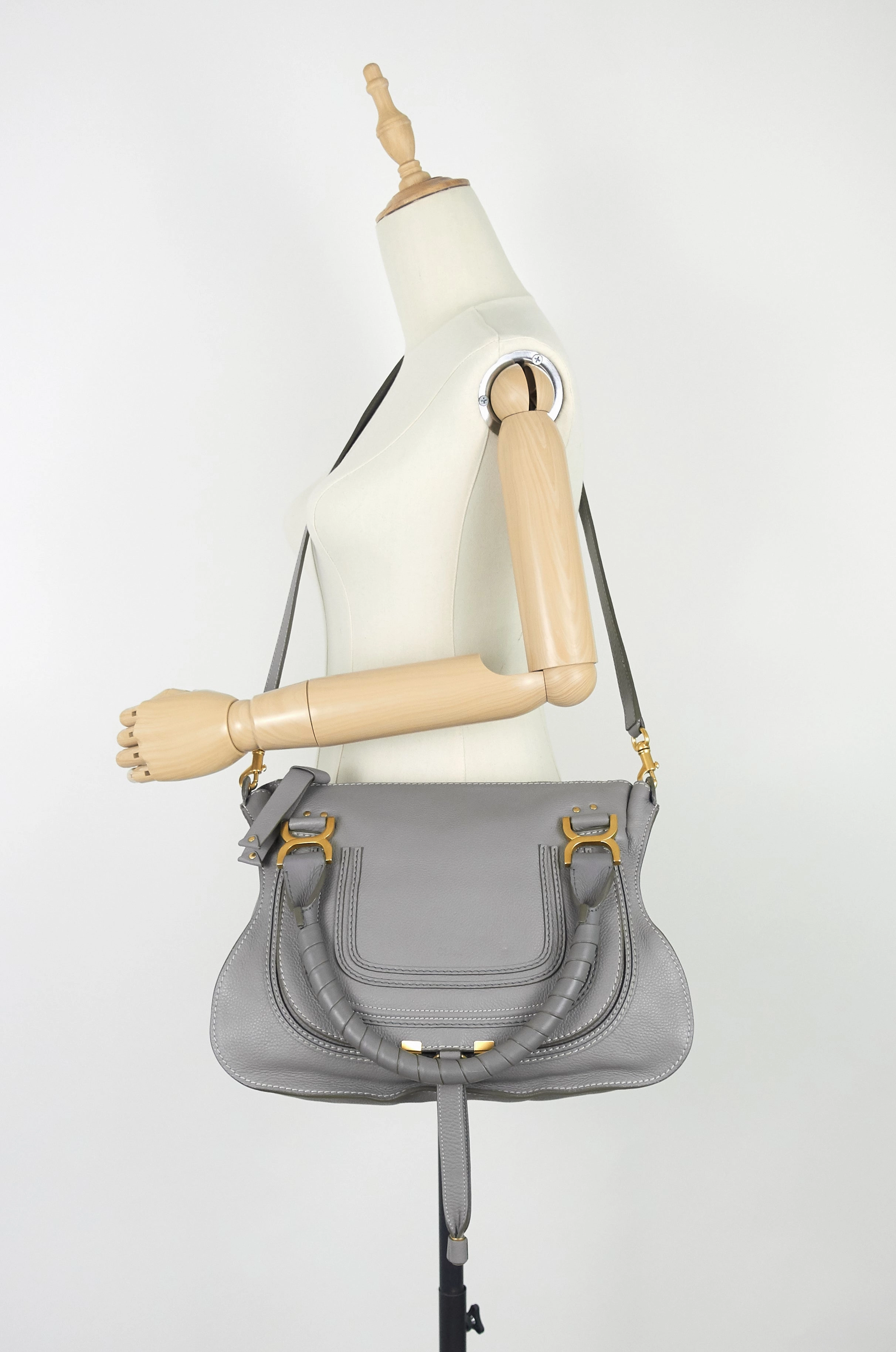 Marcie Medium Calfskin Leather Bag