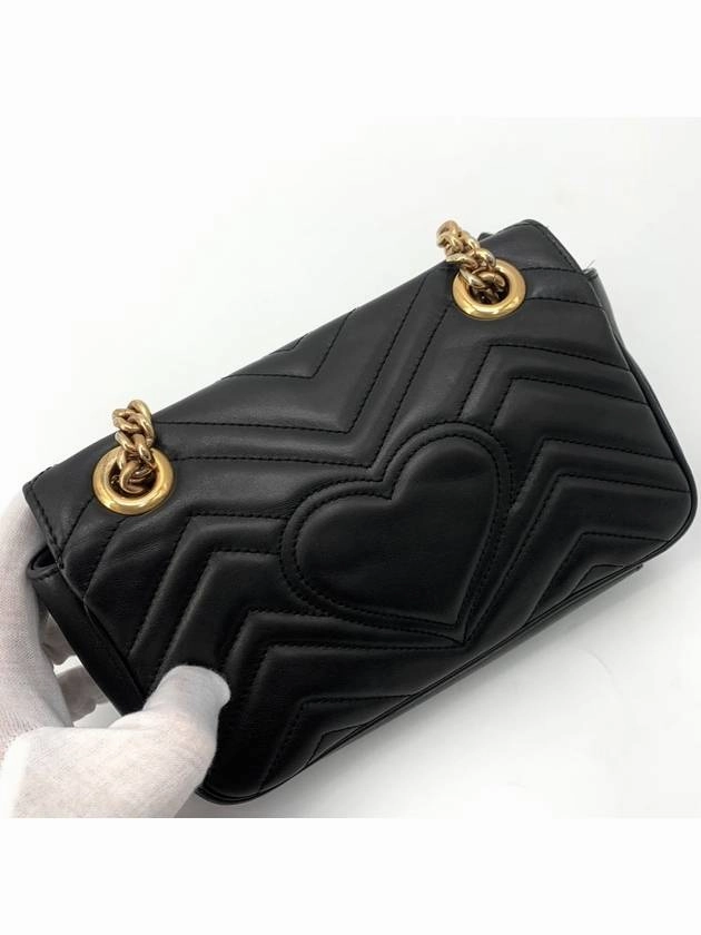 Marmont Matelasse Mini Flap Shoulder Bag 446744