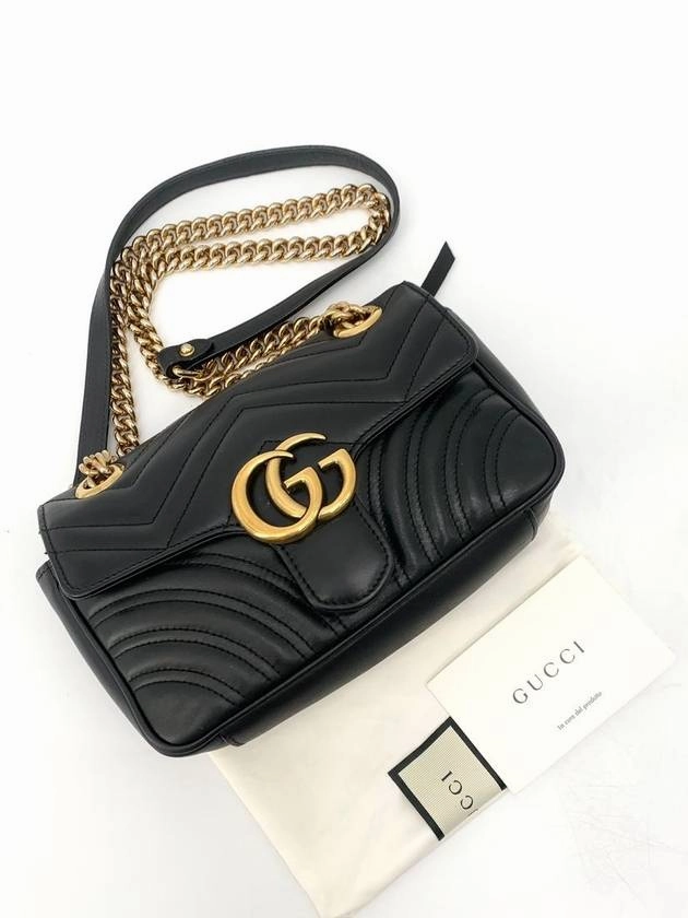Marmont Matelasse Mini Flap Shoulder Bag 446744