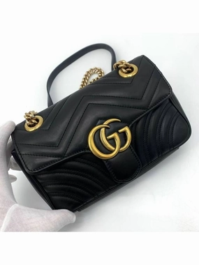 Marmont Matelasse Mini Flap Shoulder Bag 446744