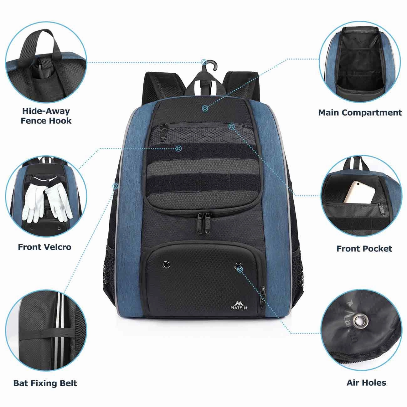 MATEIN Softball Backpack