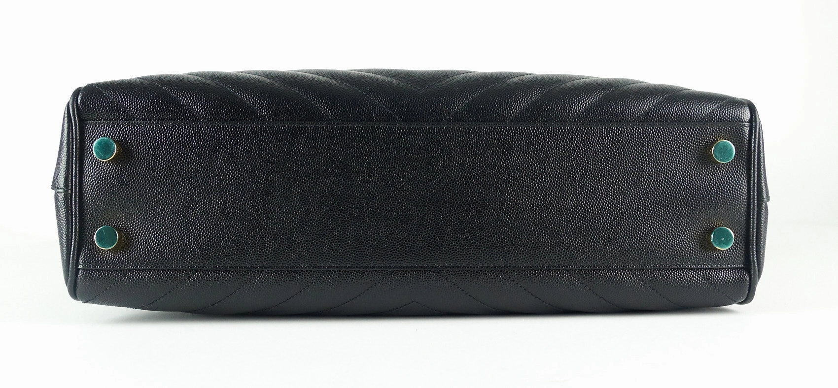 Matelasse Chevron Leather Shopper Bag