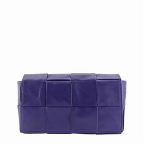 Maxi Intreccio Leather Cassette Belt Bag
