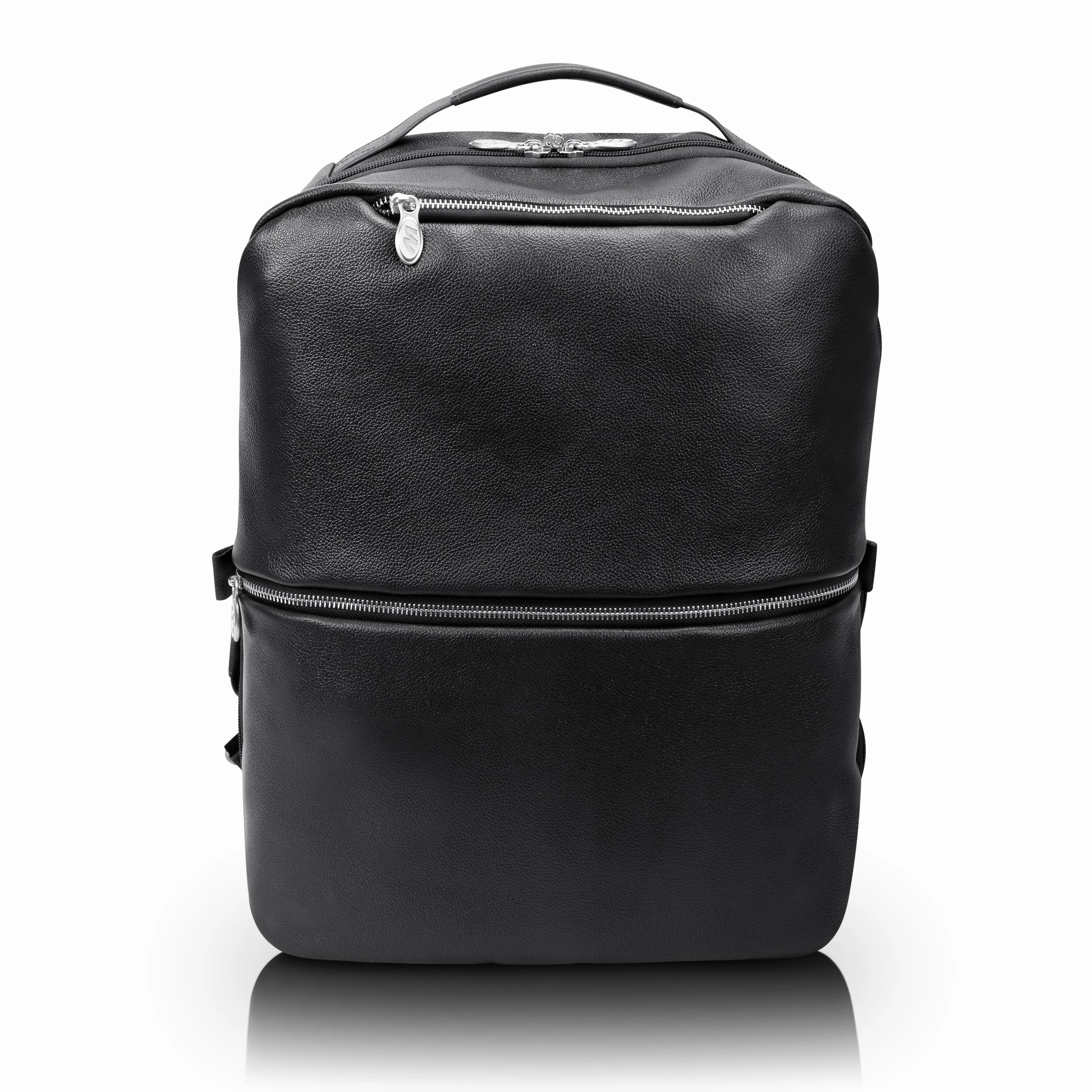 McKlein USA East Side 17" Nylon 2-In-1 Laptop & Tablet Convertible Travel Backpack & Cross-Body