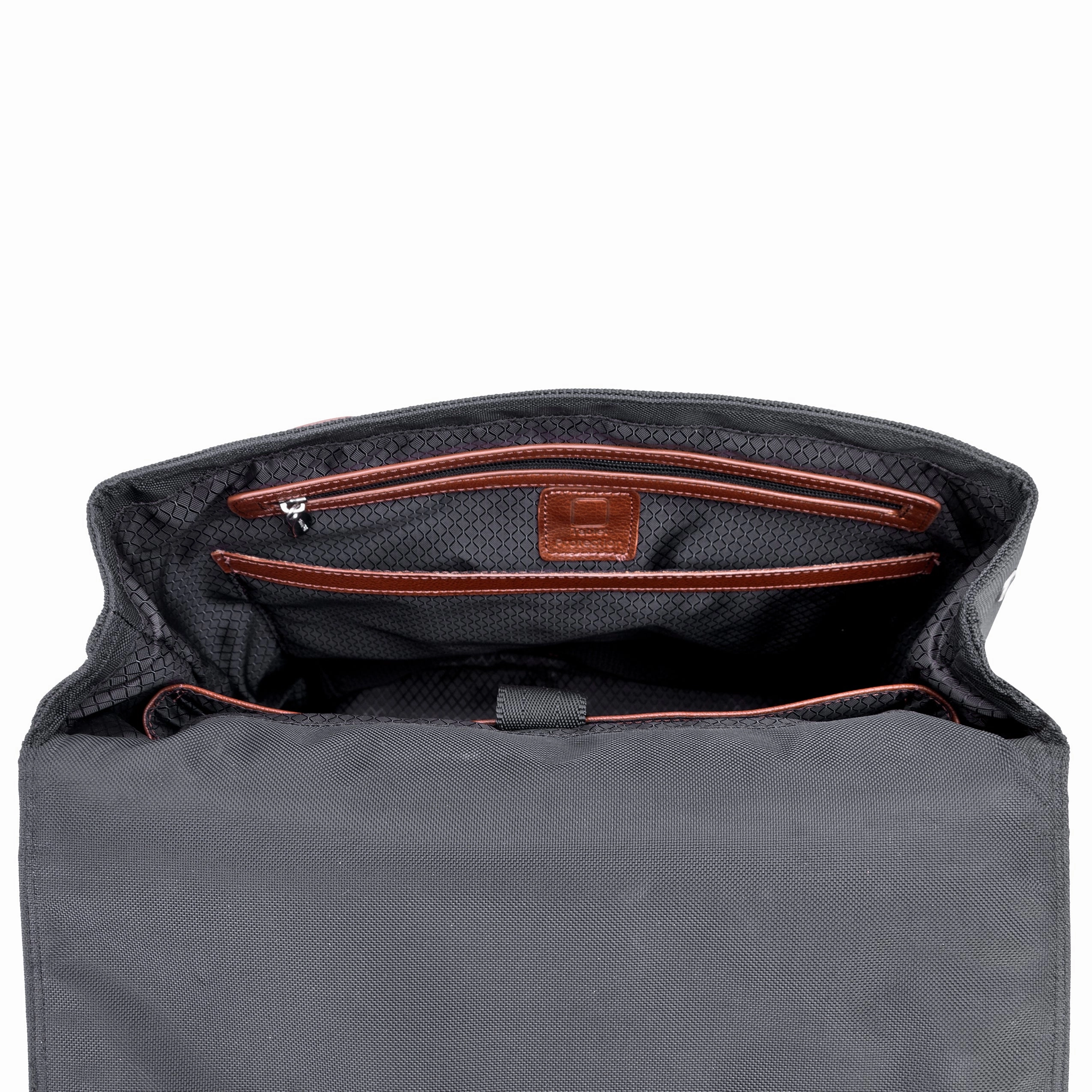 McKlein USA Element 17" Nylon Two-Tone Flap-Over Laptop & Tablet Backpack