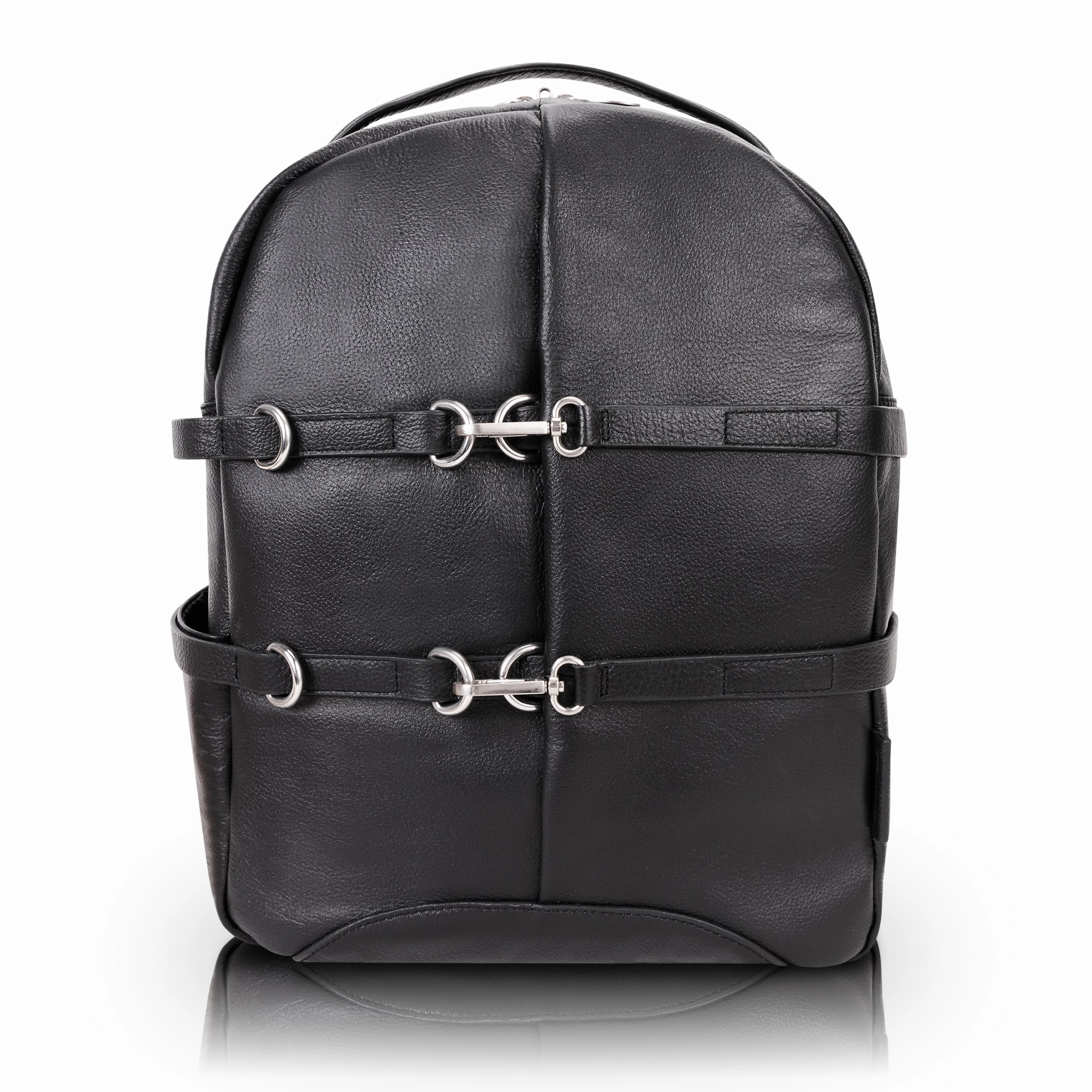 McKlein USA Oakland 15" Leather Business Casual Laptop & Tablet Backpack