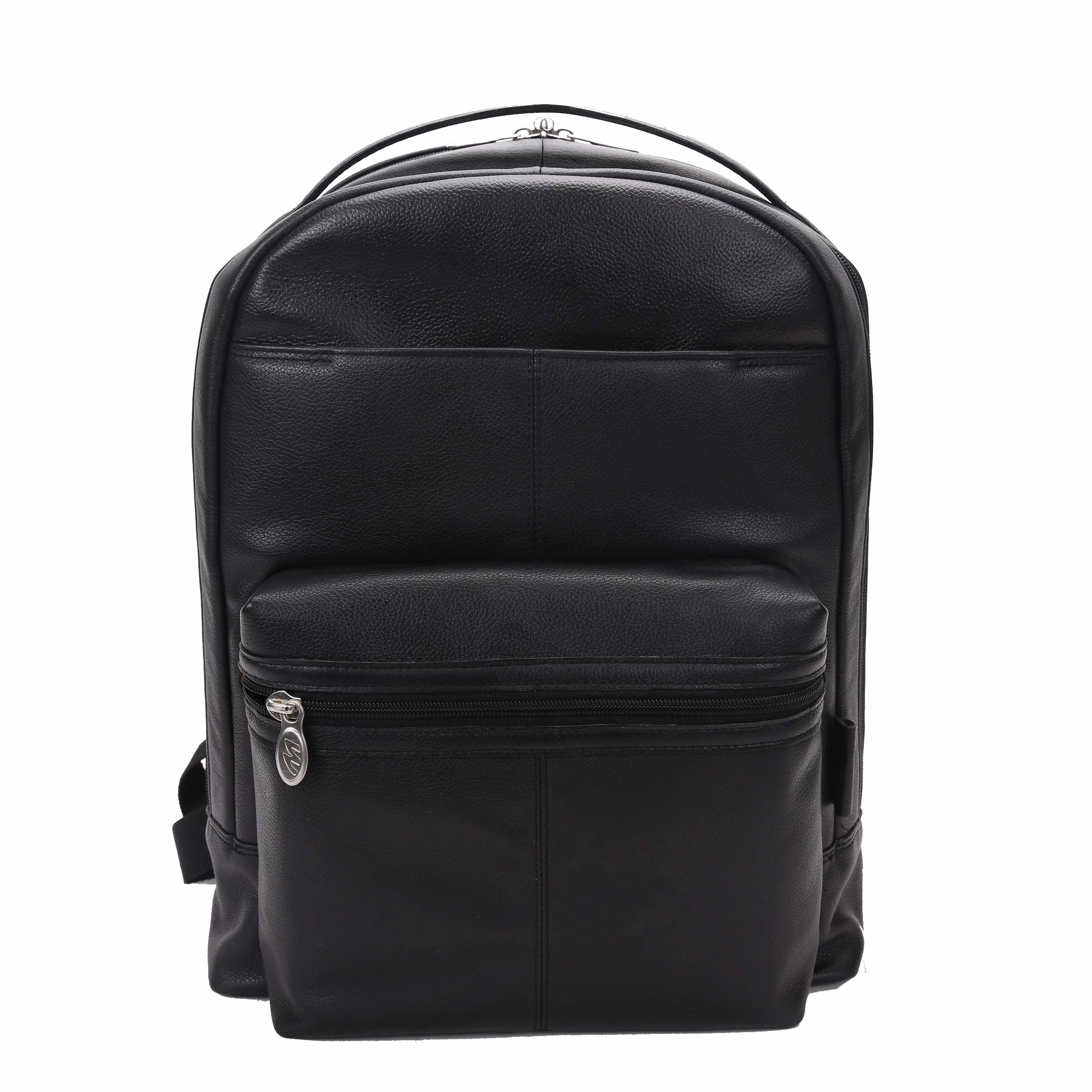 McKlein USA Parker 15" Leather Dual Compartment Laptop Backpack