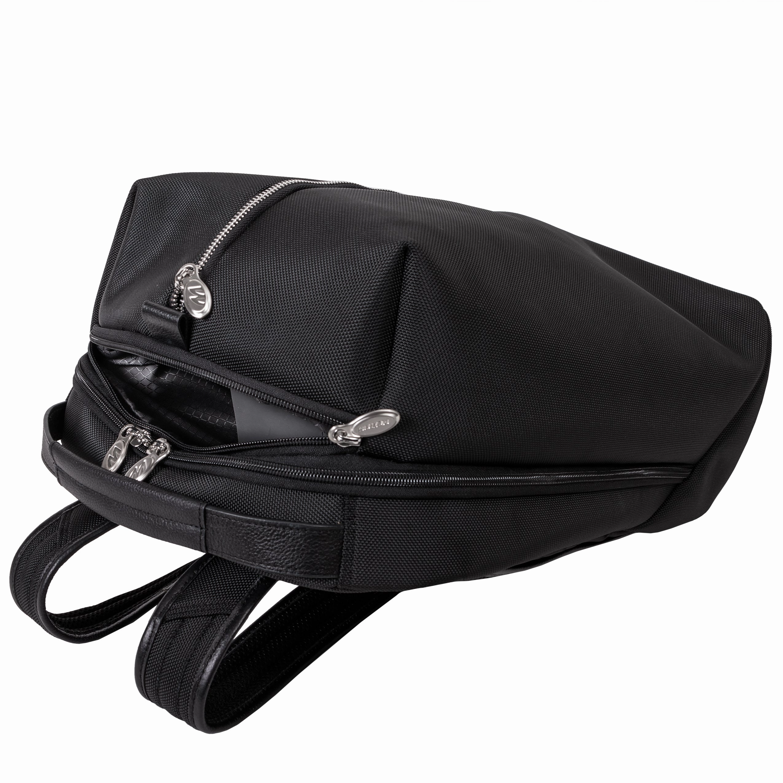 McKlein USA South Shore 17" Nylon Carry-All Laptop & Tablet Overnight Backpack