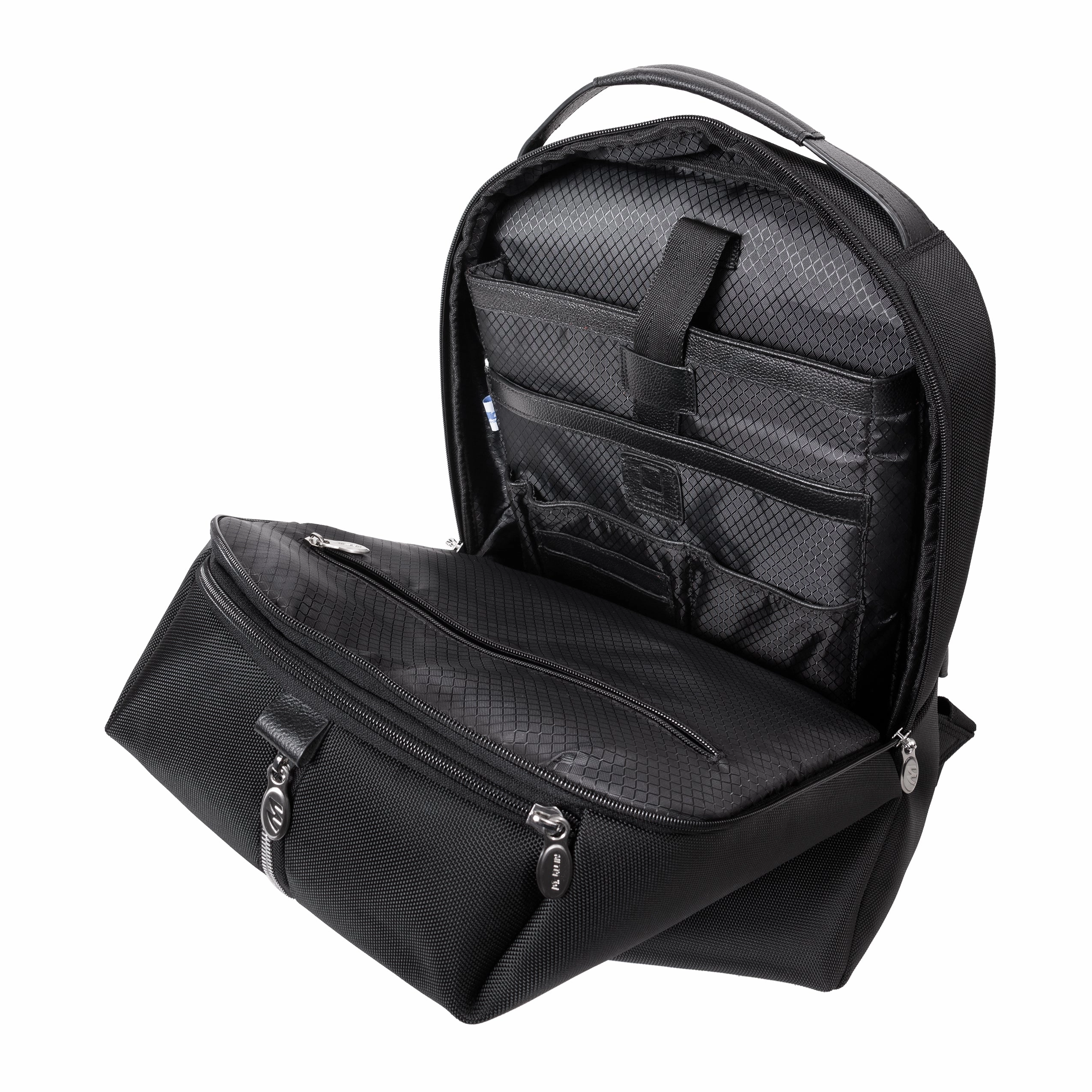 McKlein USA South Shore 17" Nylon Carry-All Laptop & Tablet Overnight Backpack