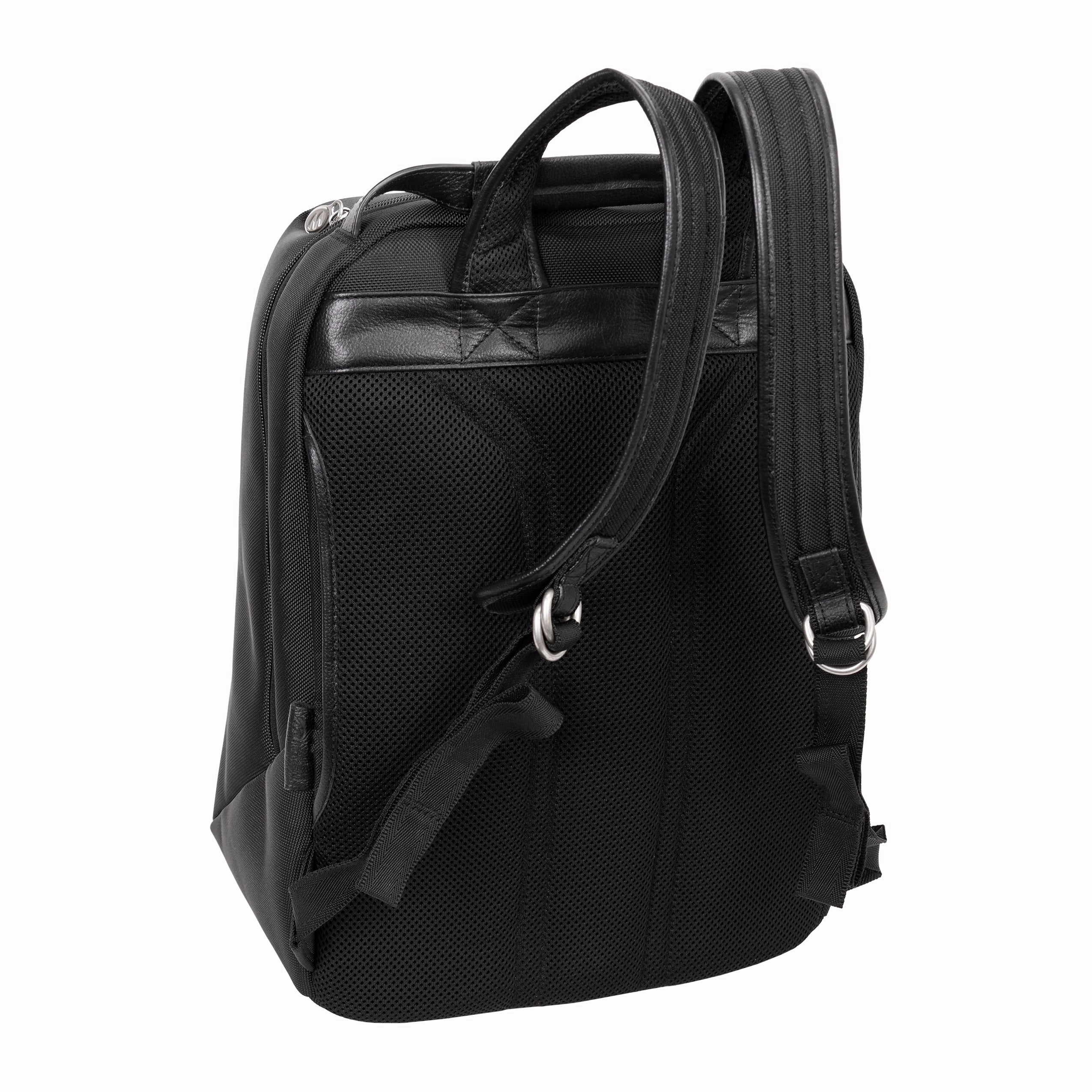 McKlein USA South Shore 17" Nylon Carry-All Laptop & Tablet Overnight Backpack