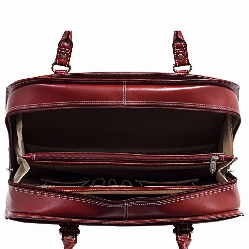 Mckleinusa Hillside 96528 Aqua Blue Leather Ladies' Briefcase