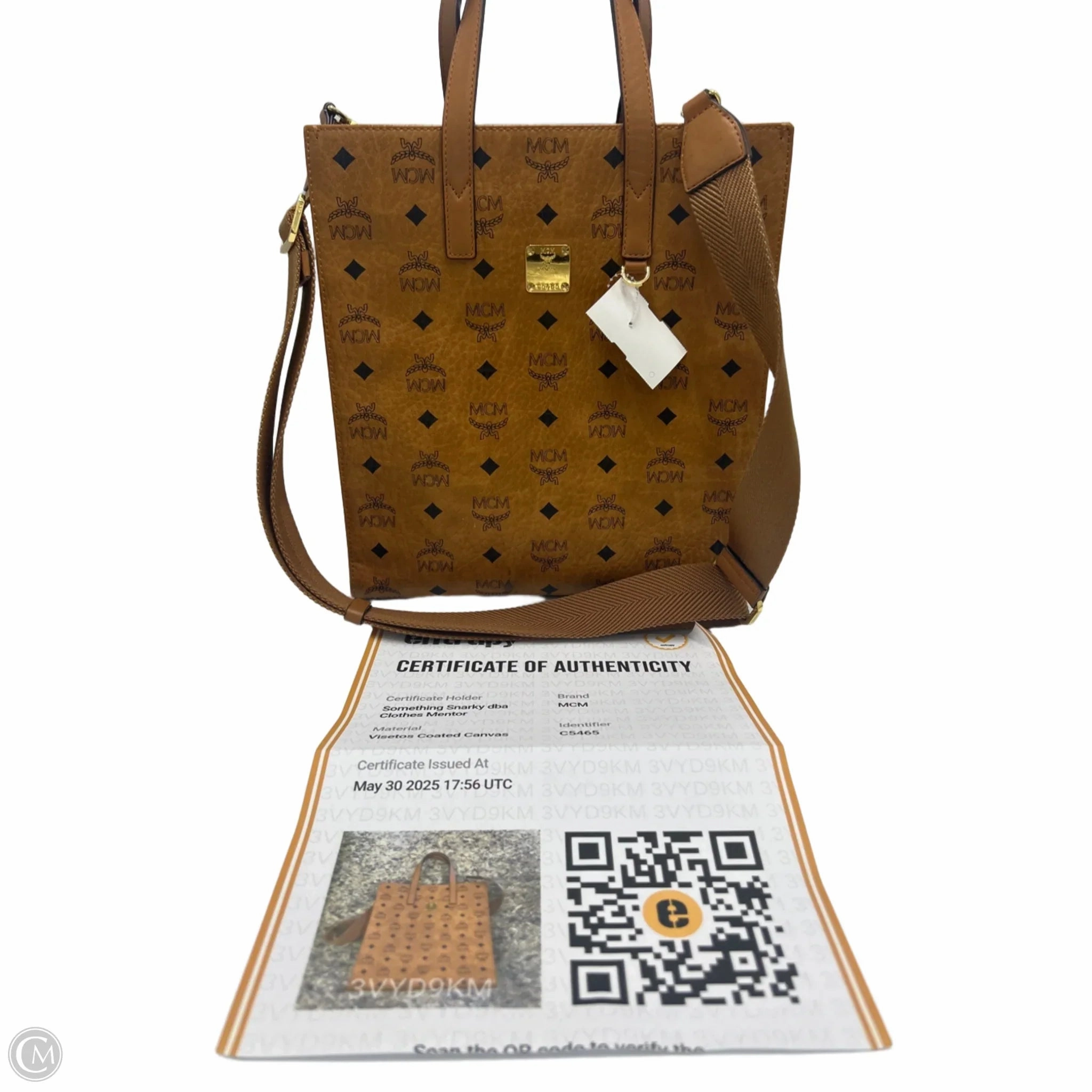 MCM Arden Visetos Designer Luxury Tote / Handbag
