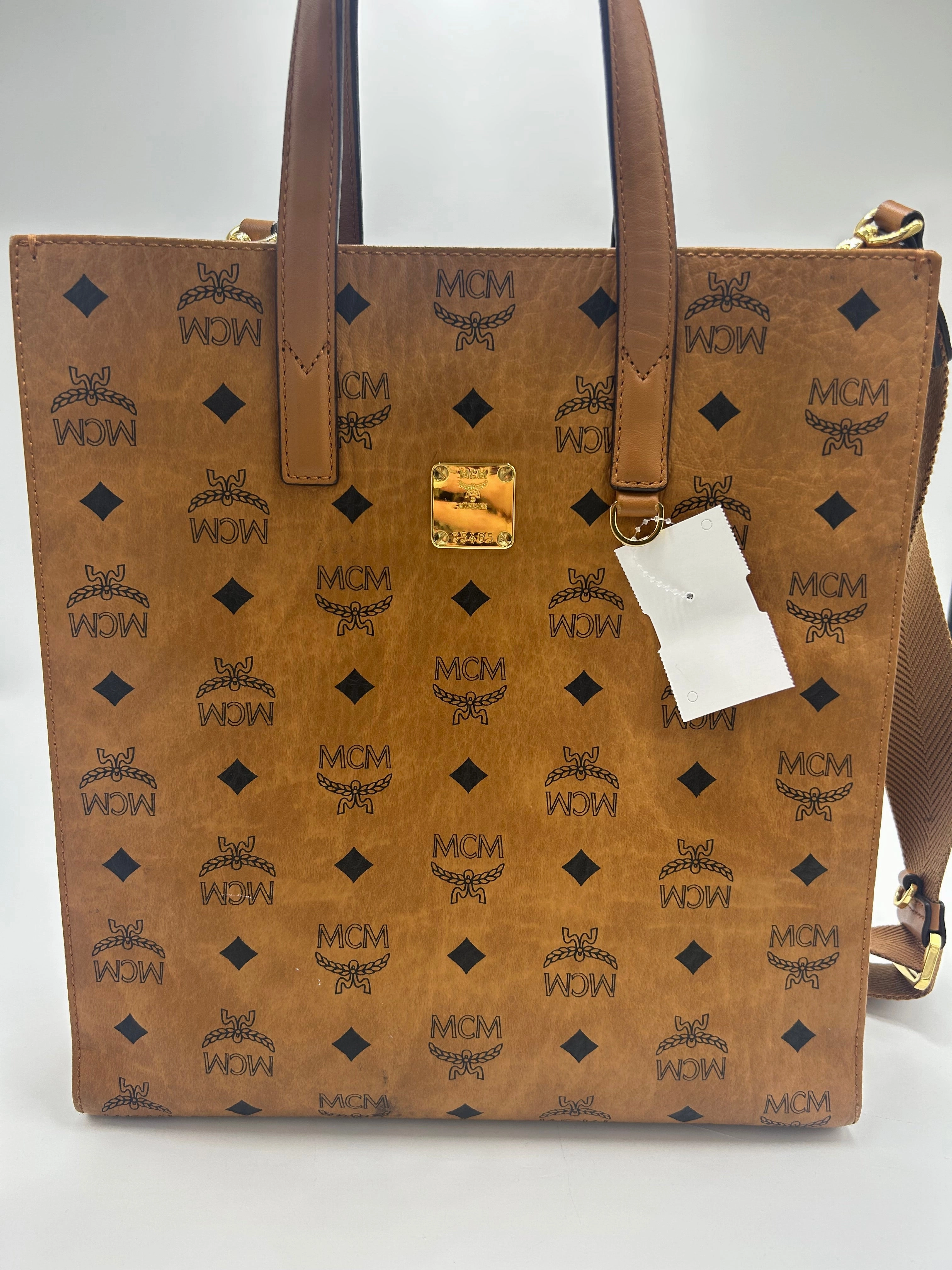 MCM Arden Visetos Designer Luxury Tote / Handbag