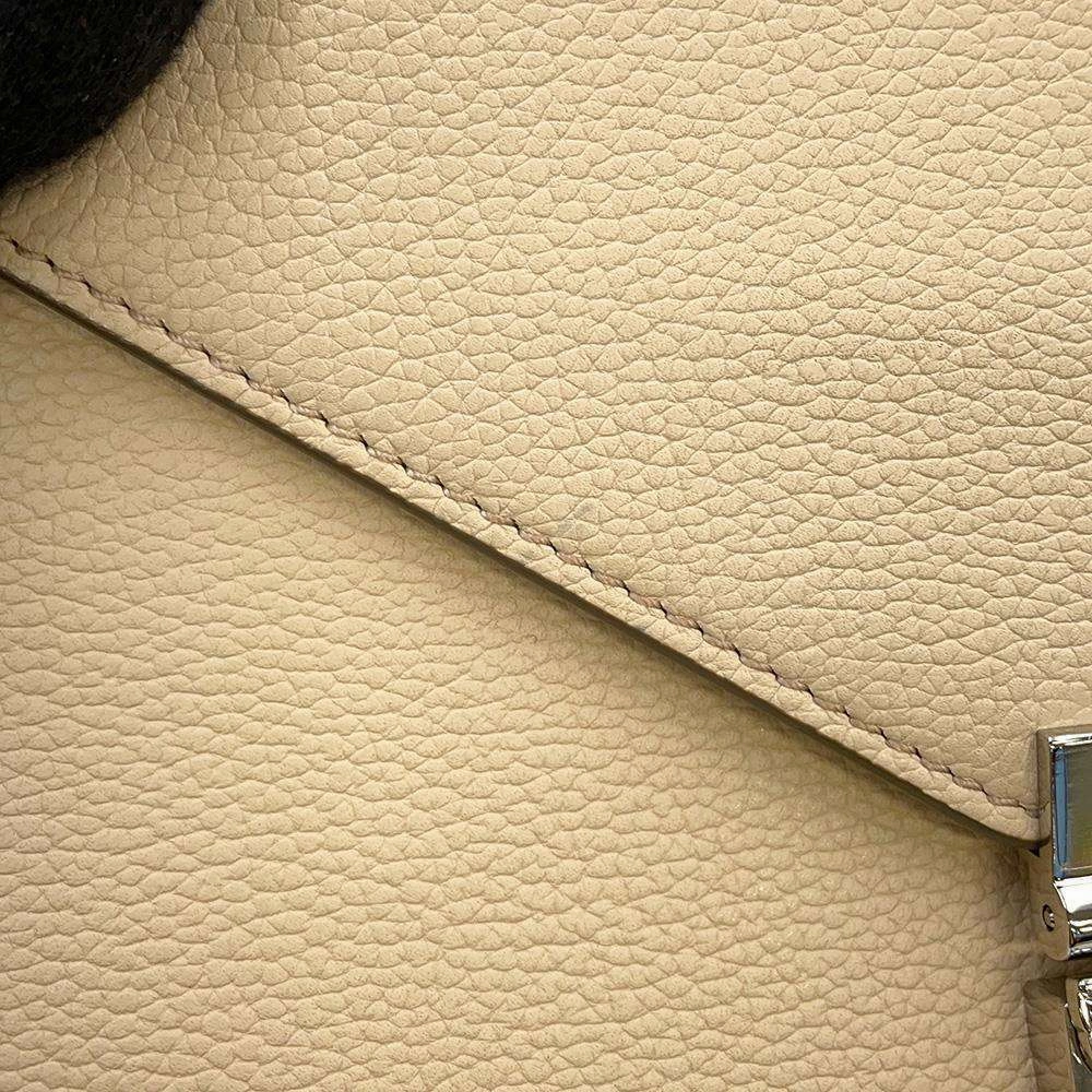 MCM Patricia Shoulder Bag BeigeMWS7SPA15IB001 Leather Size Small