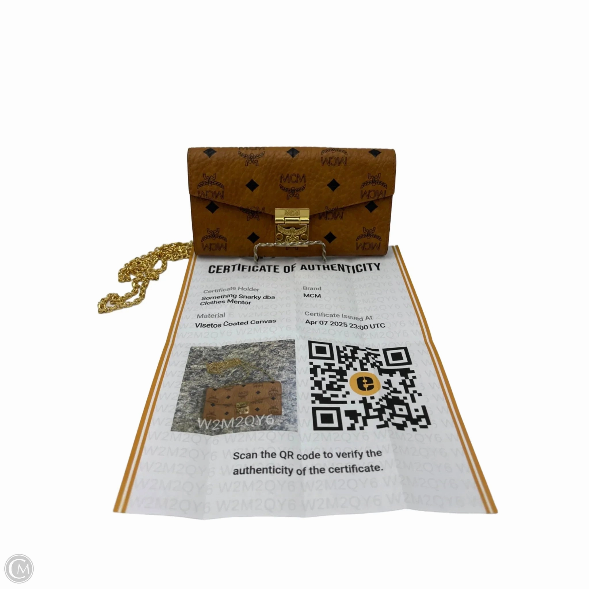 MCM Tracy Wallet On A Chain Designer Luxury Handbag