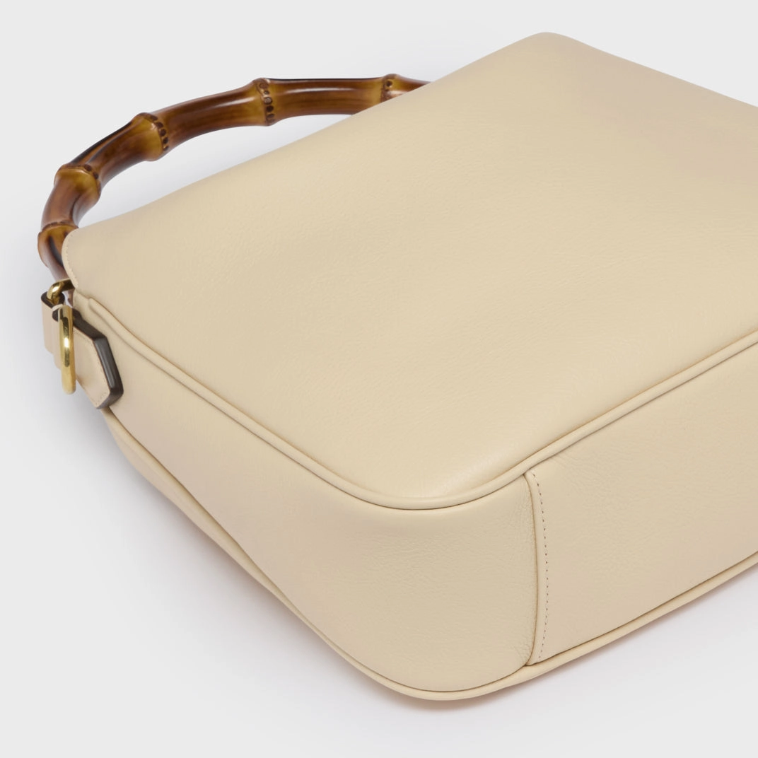 Medium Diana Shoulder Bag in Beige
