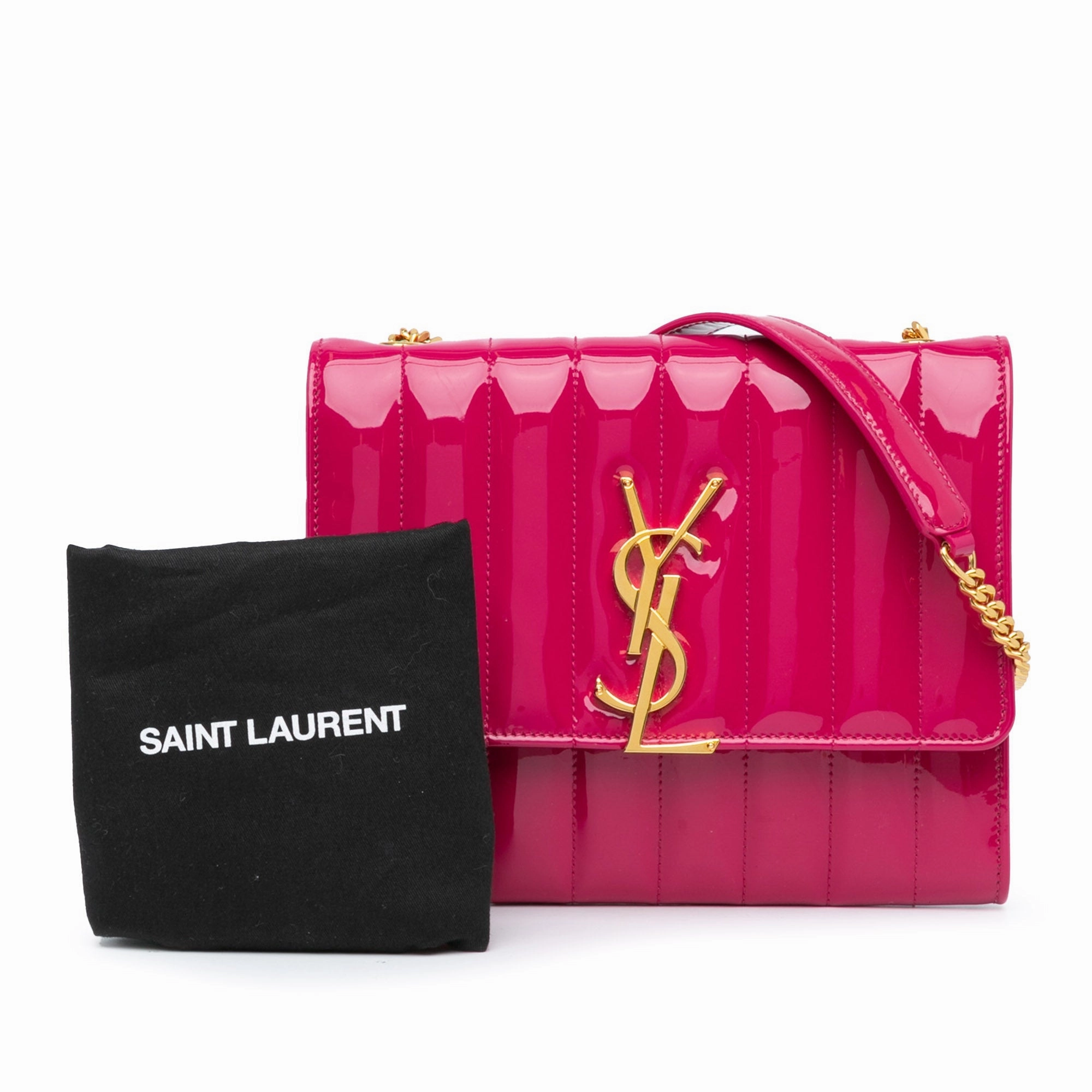 Medium Patent Vicky Crossbody